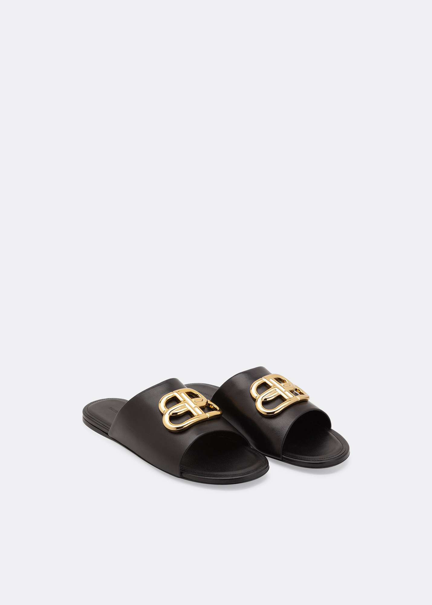 

BB flat sandals, Black