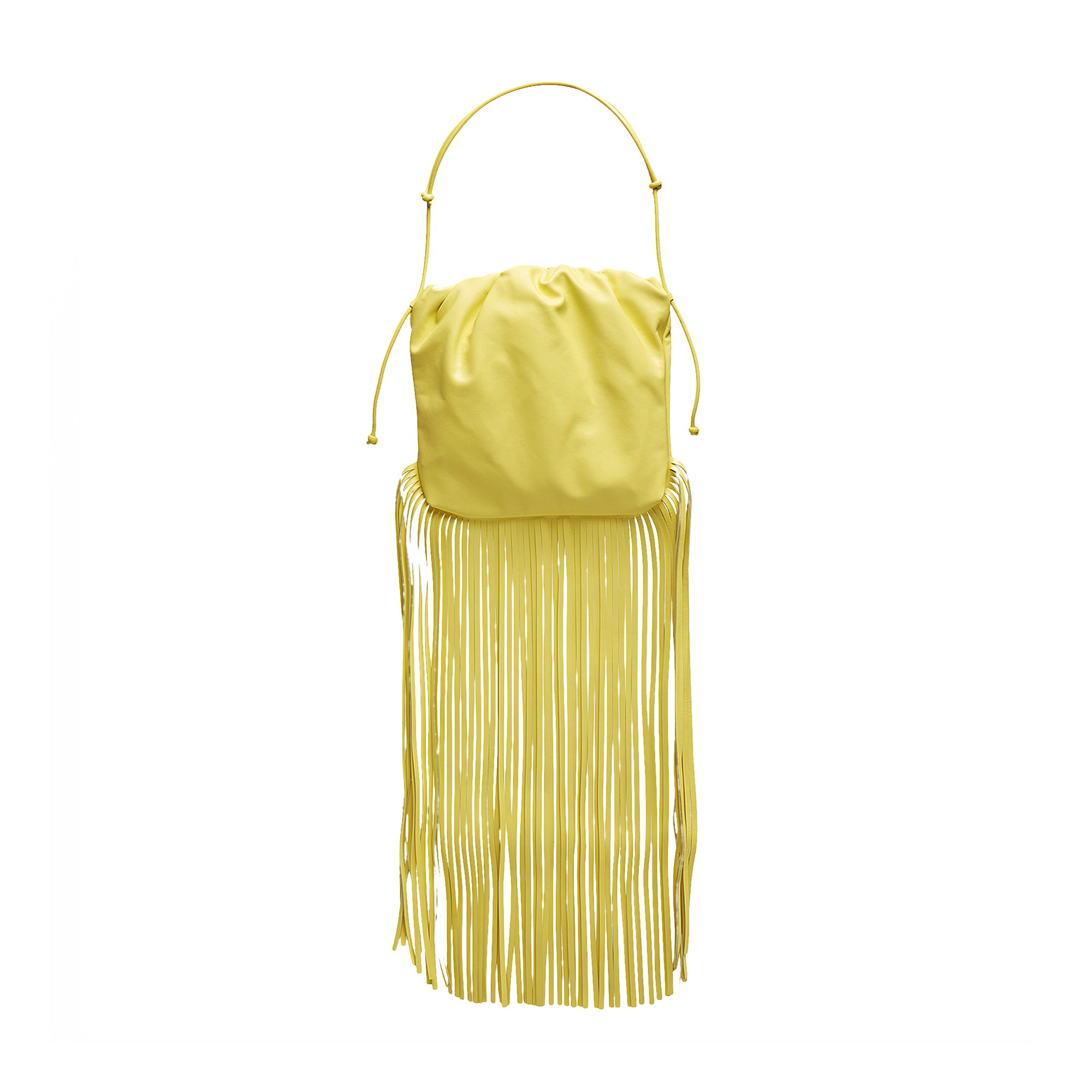 

The Fringe Pouch, Yellow