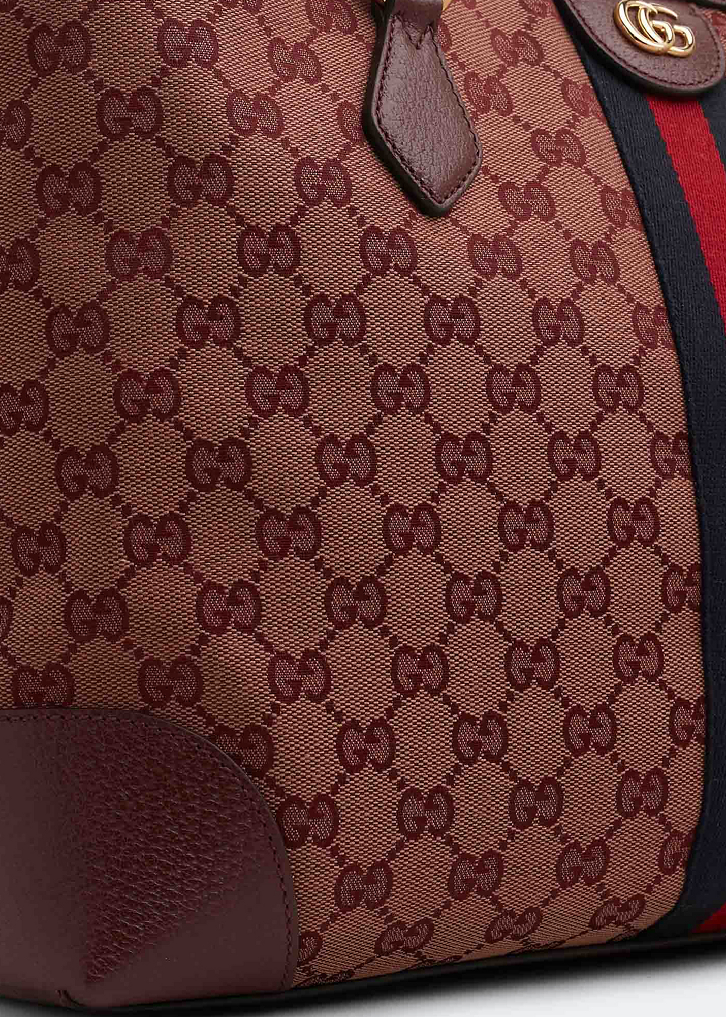 

Ophidia GG tote bag, Burgundy