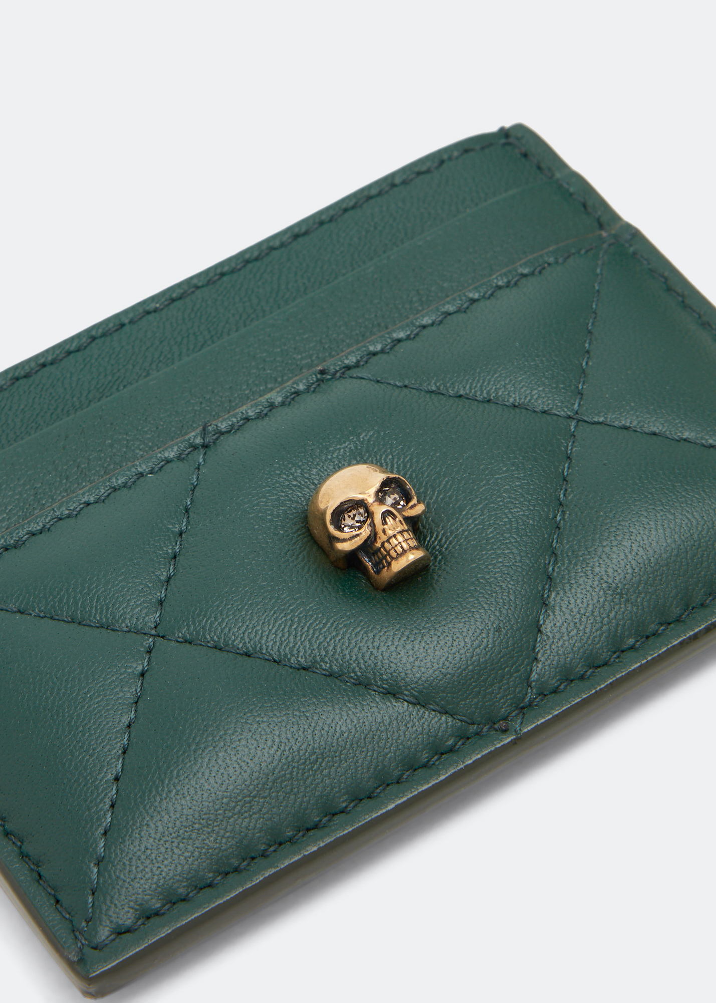 

Skull card holder, Green