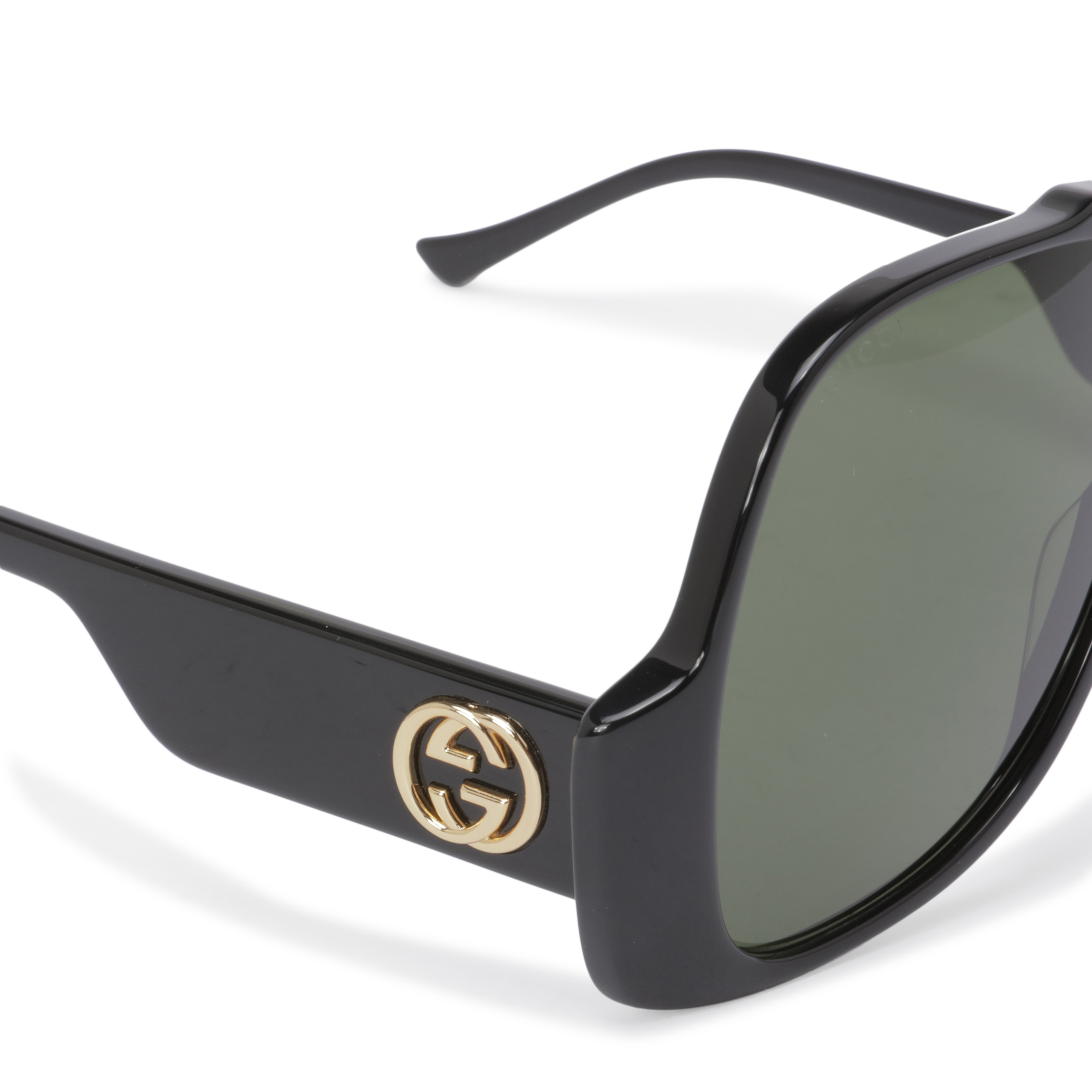 

Aviator sunglasses, Green