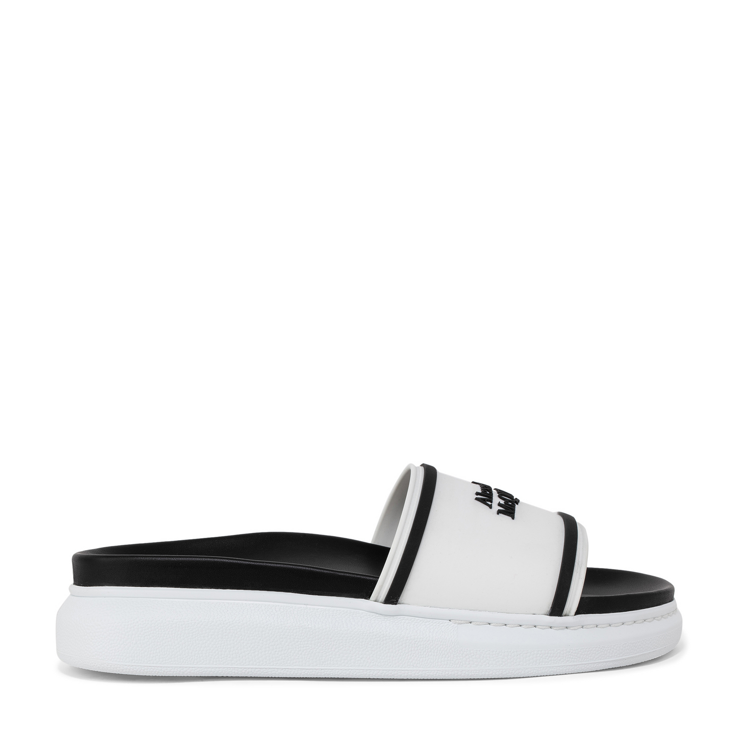 

Oversized hybrid signature slides, White