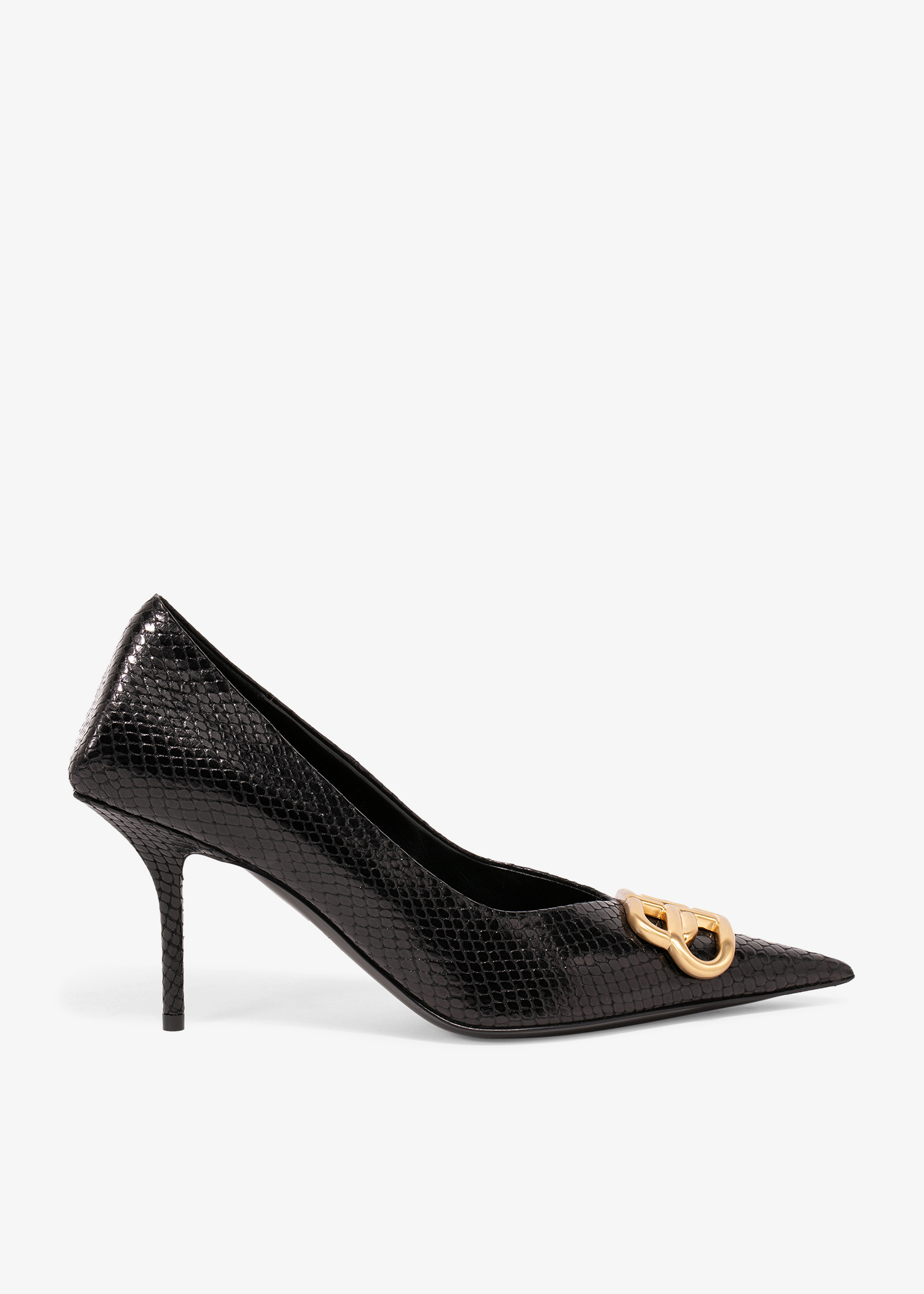 

Square Knife BB pumps, Black