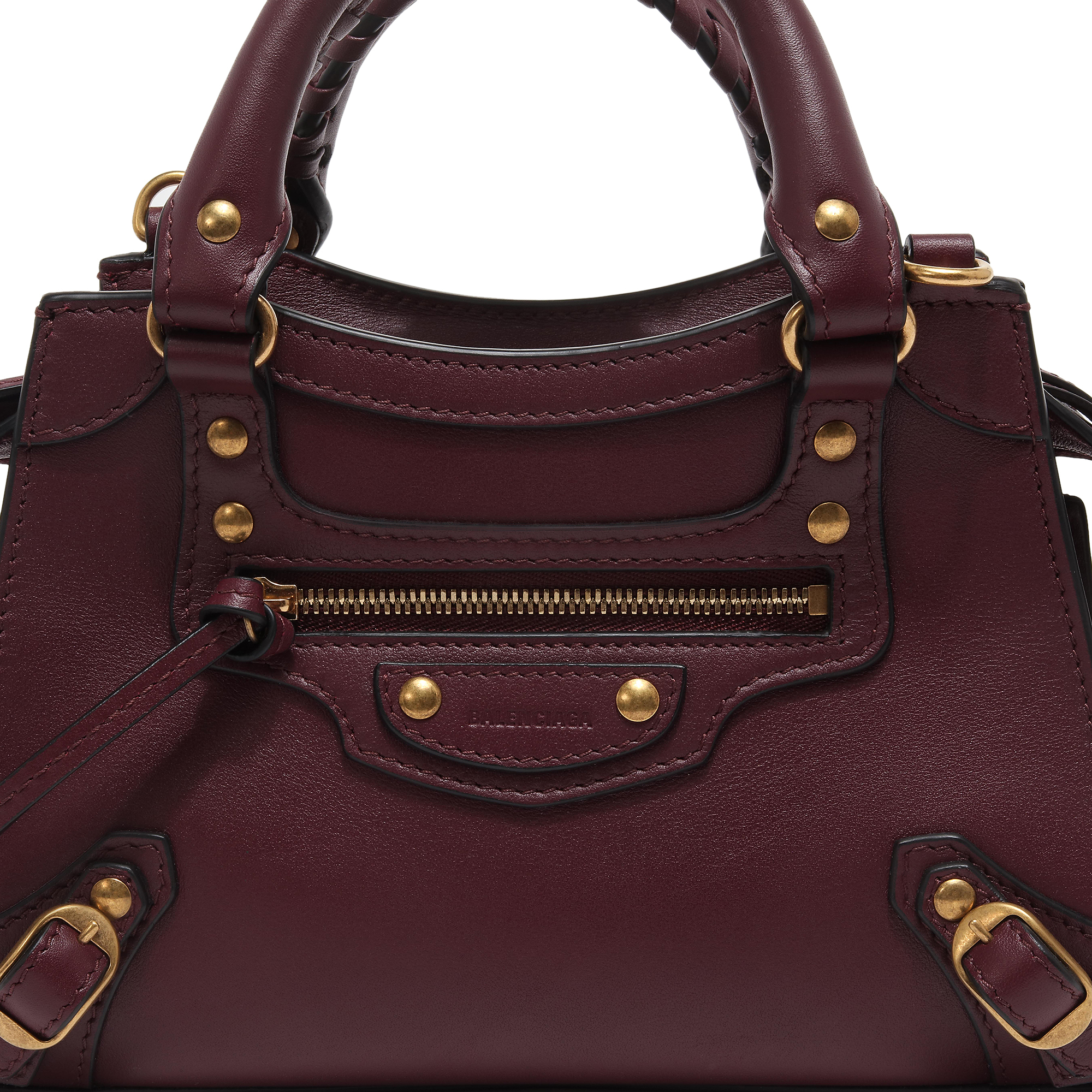 

Neo Classic mini top handle bag, Burgundy