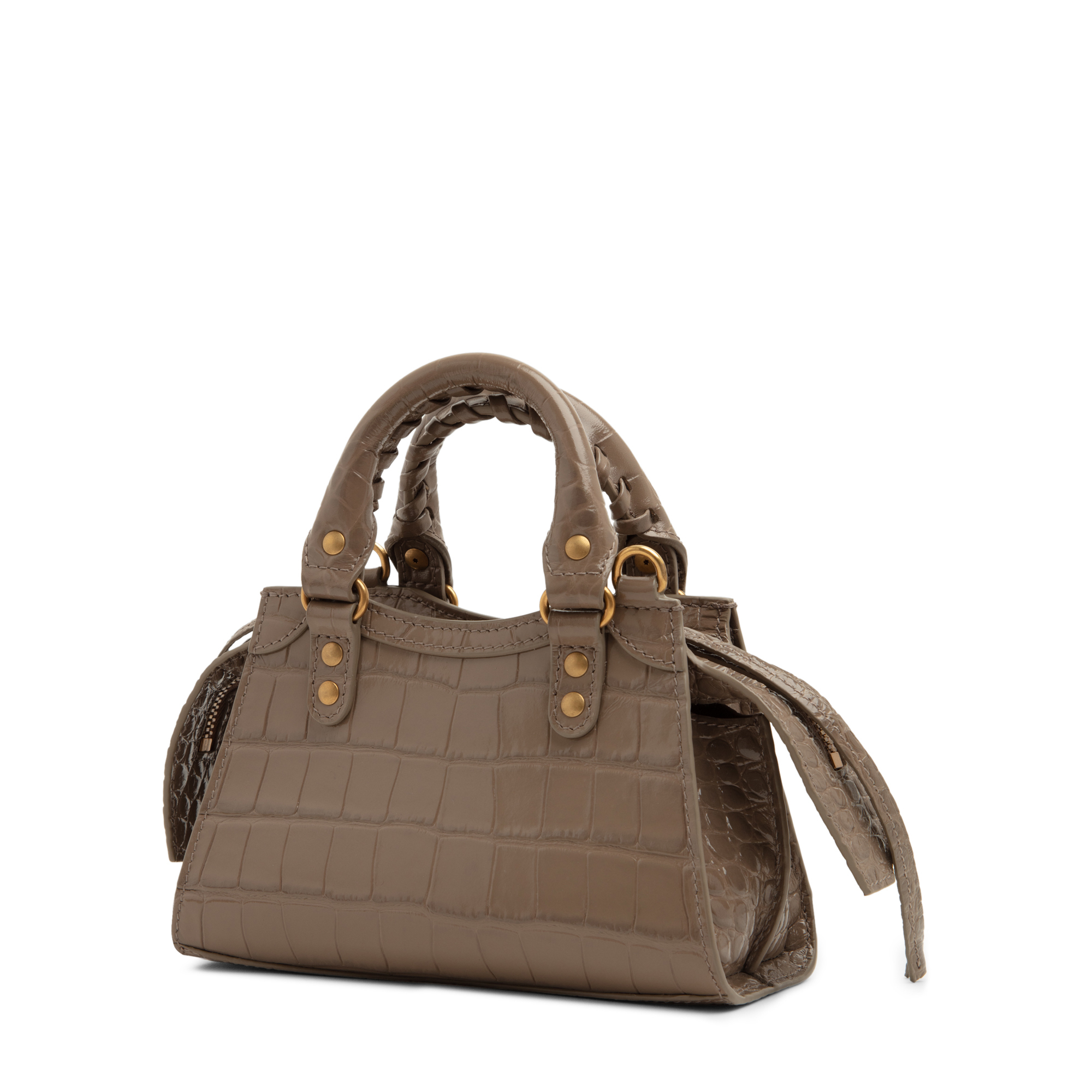 

Neo Classic nano top handle bag, Brown