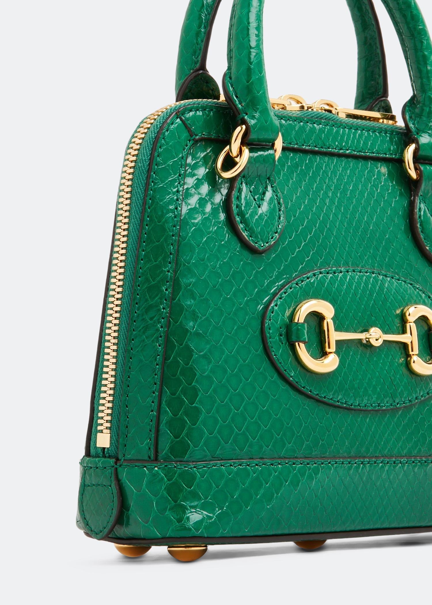 

Horsebit 1955 mini top handle bag, Green
