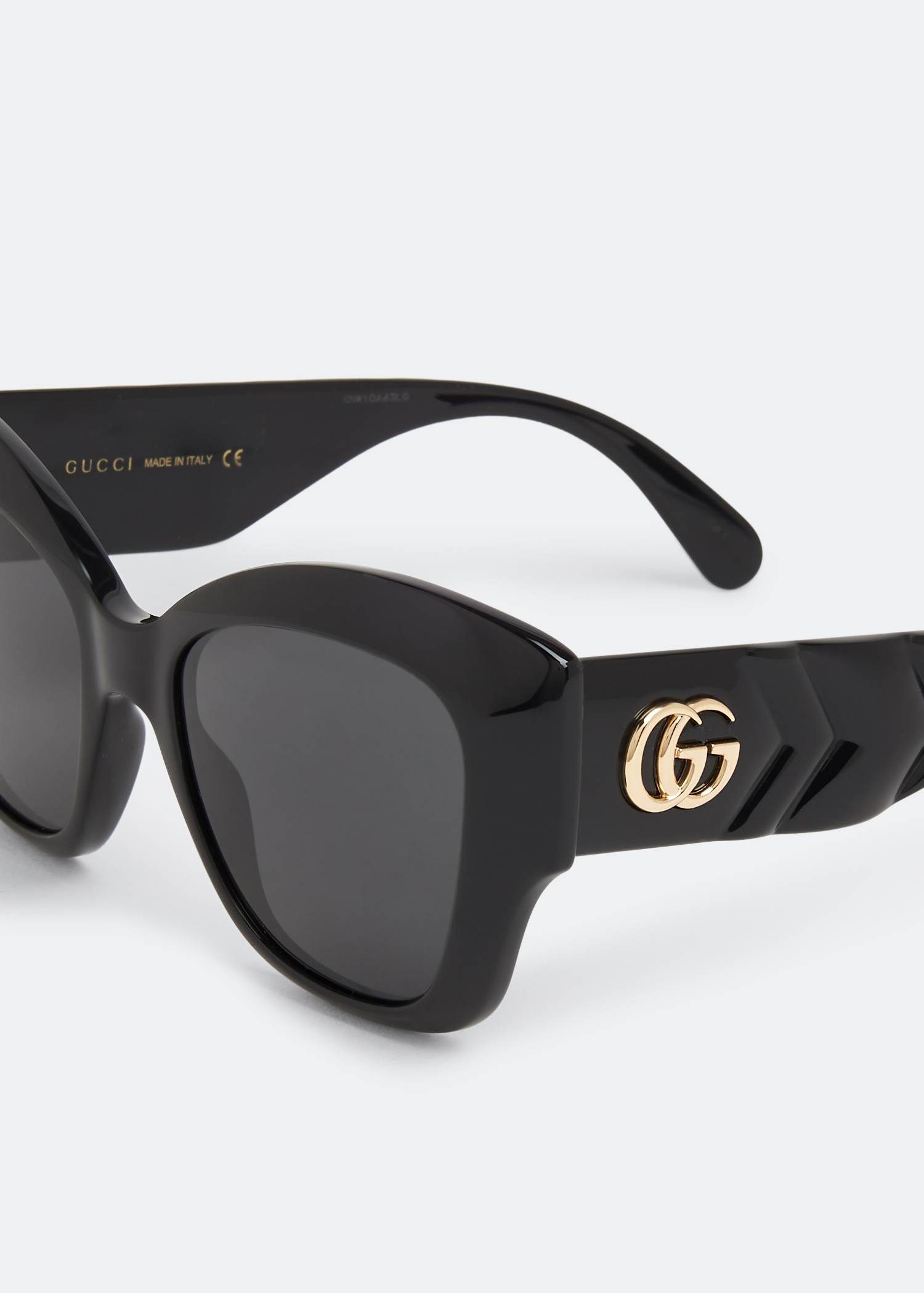 

Cat eye sunglasses, Black