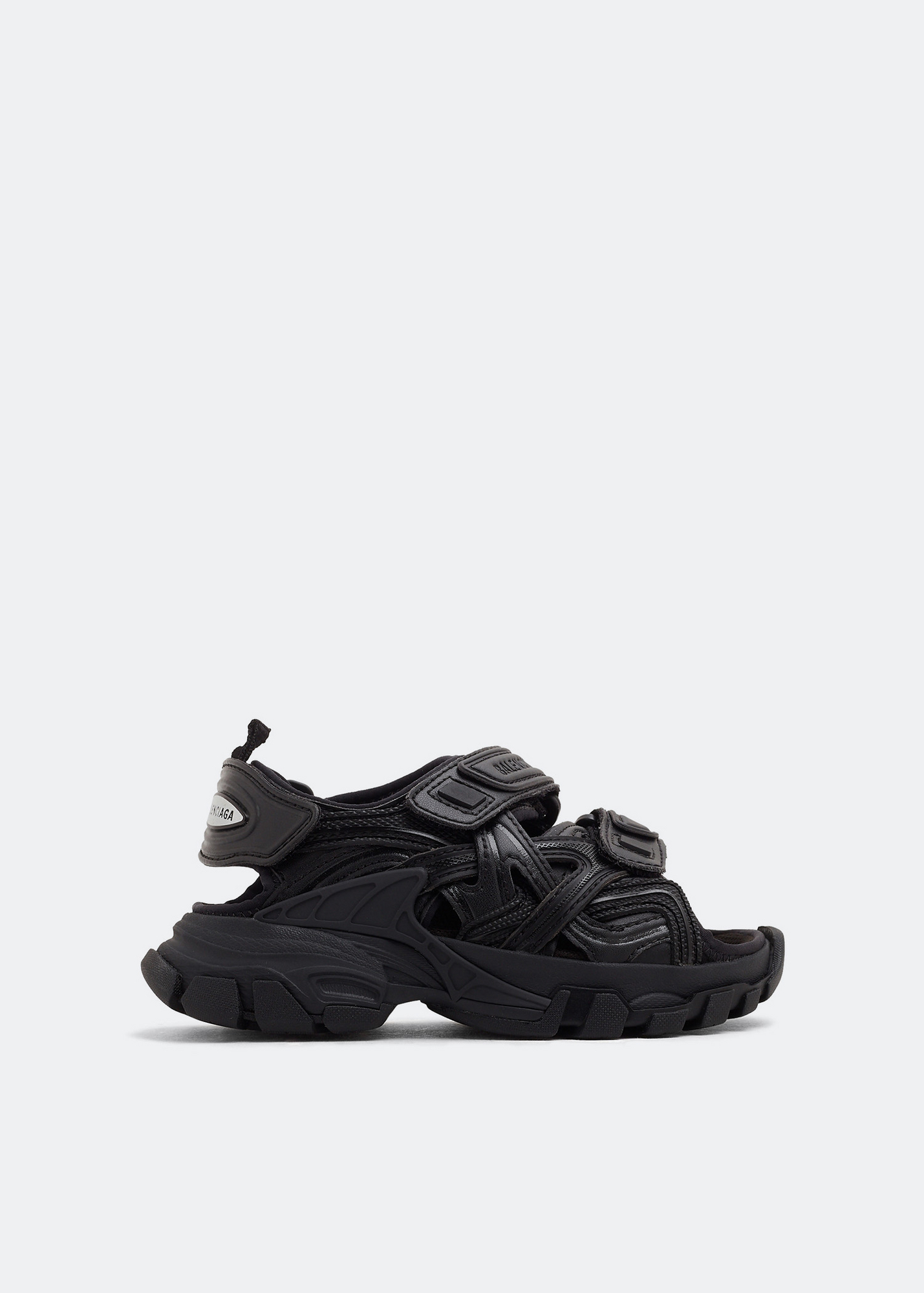 

Track sandals, Black