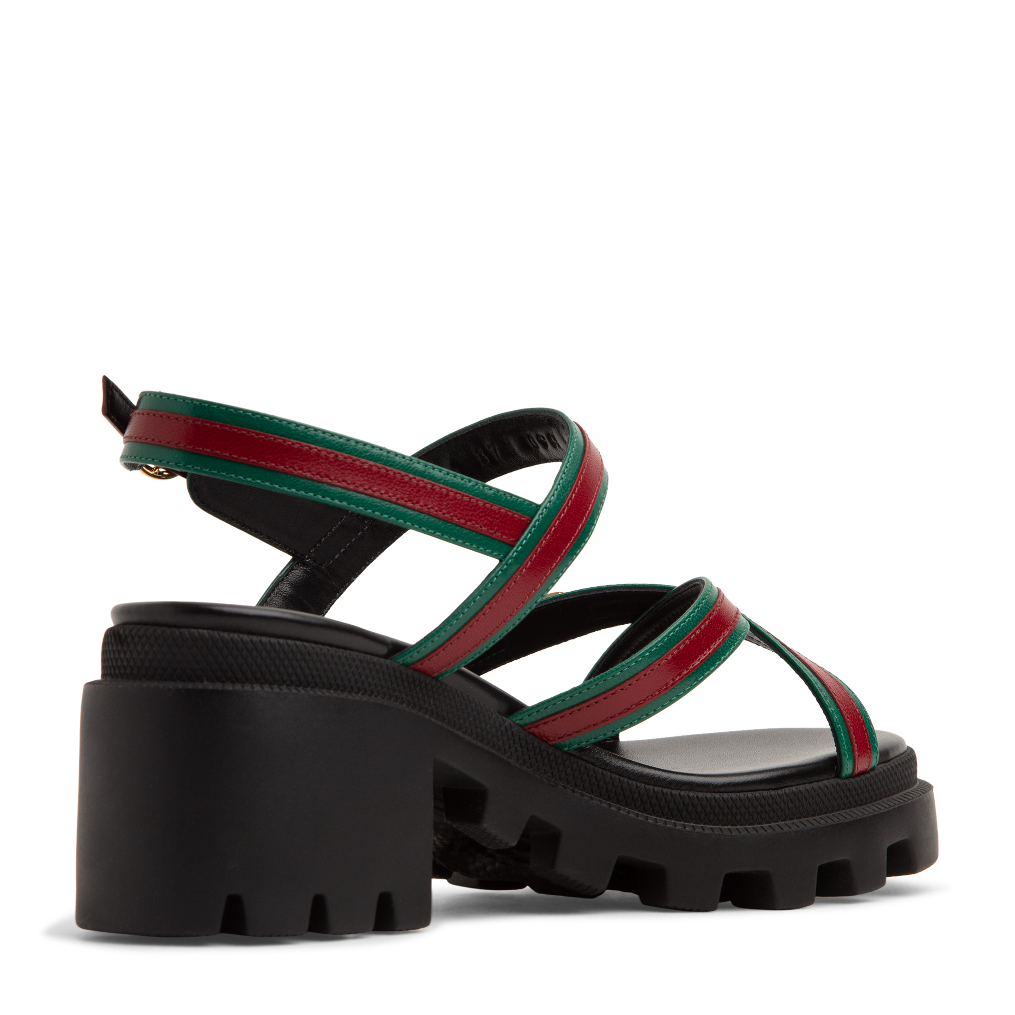 

Lug sole sandals, Multi-coloured