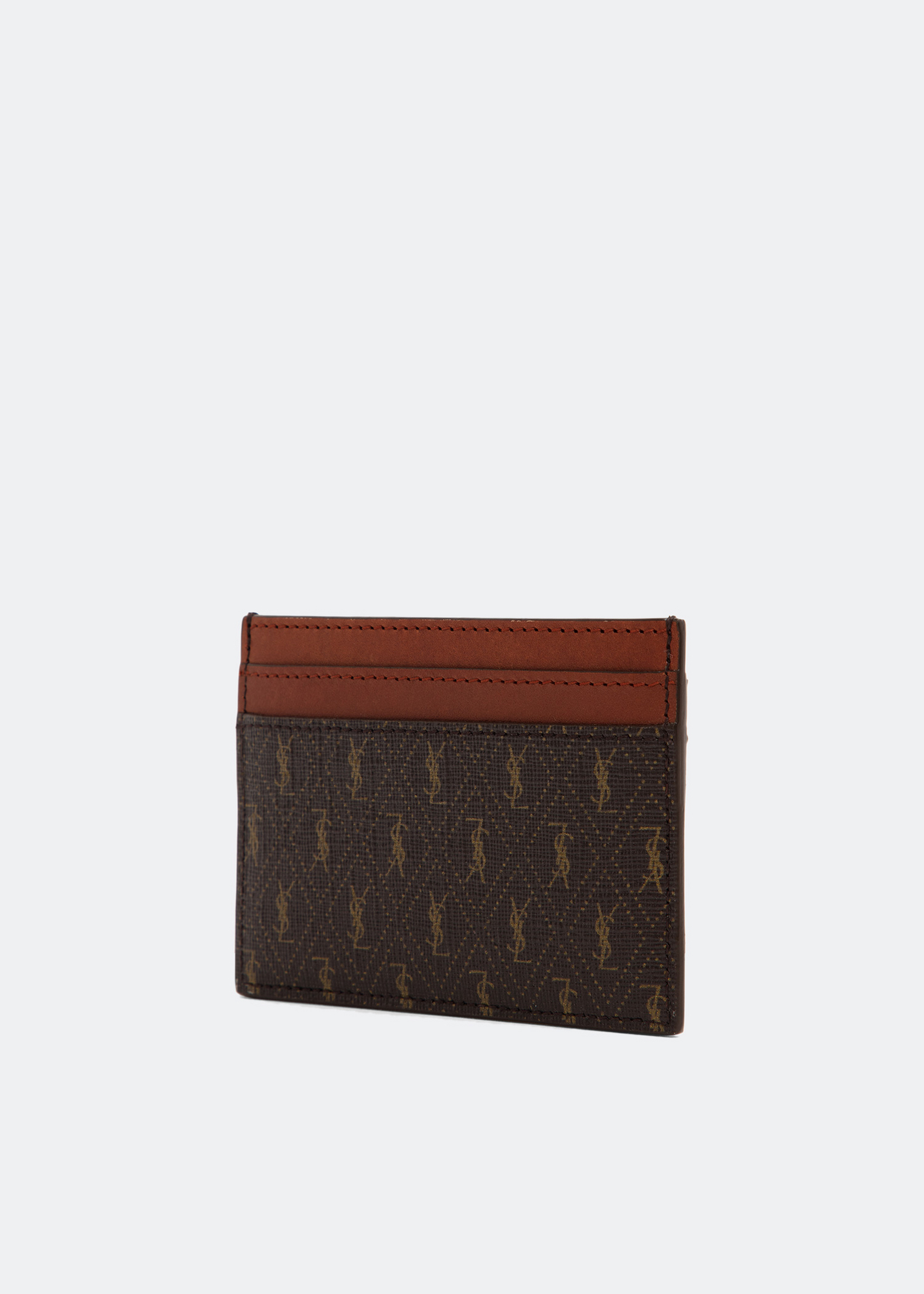 

Monogramme card case, Brown