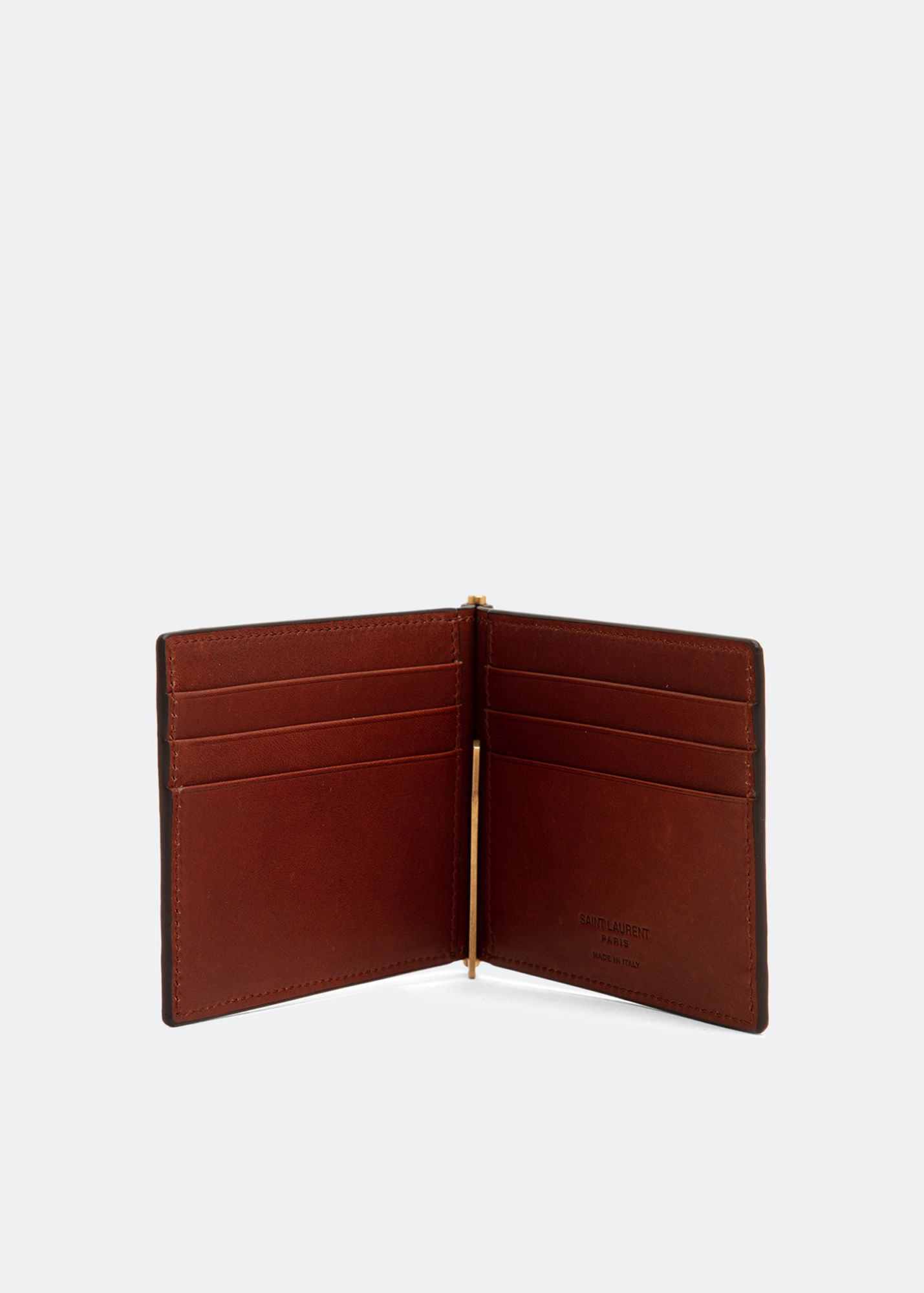 

Le Monogram bill clip wallet, Brown
