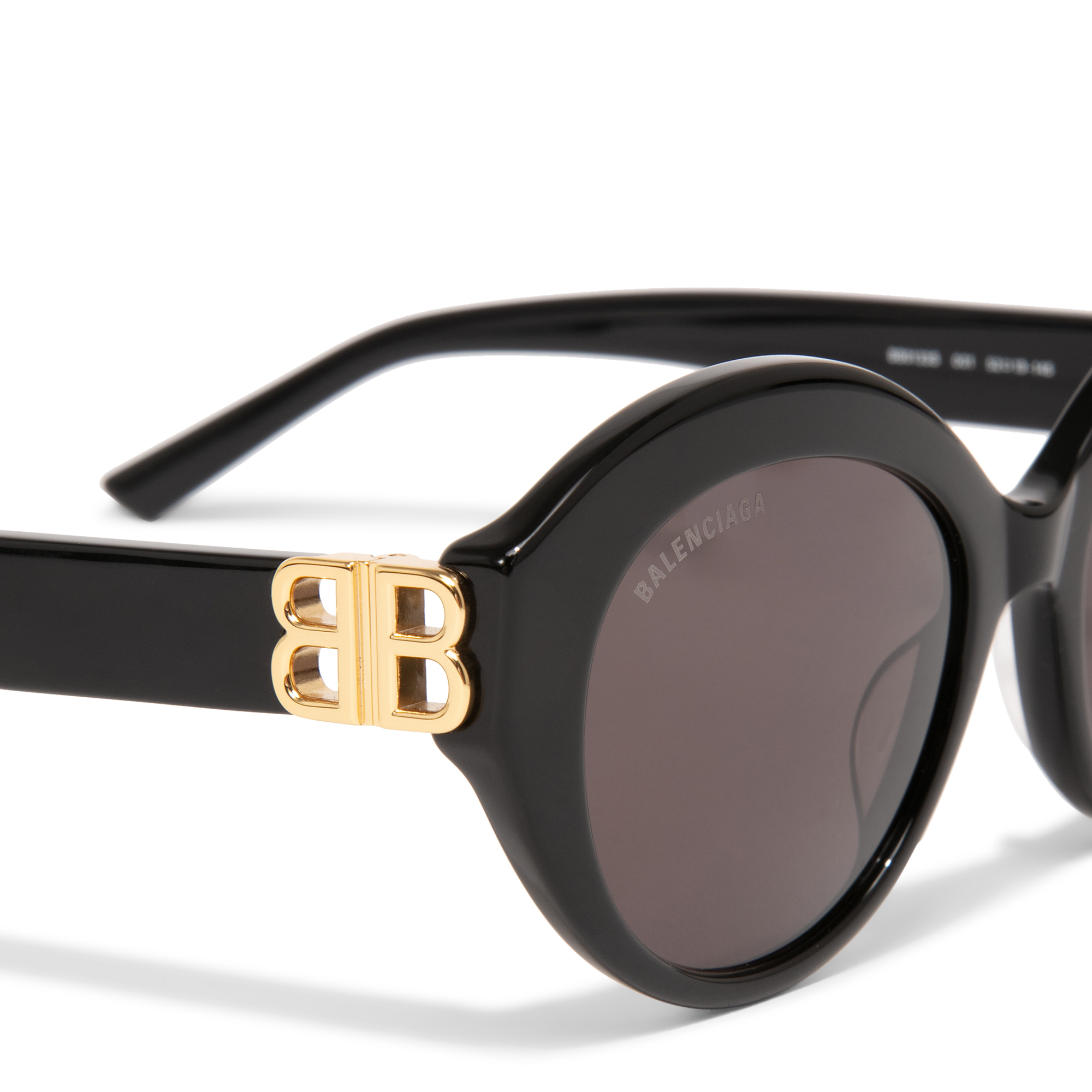 

Dynasty oval sunglasses, Black