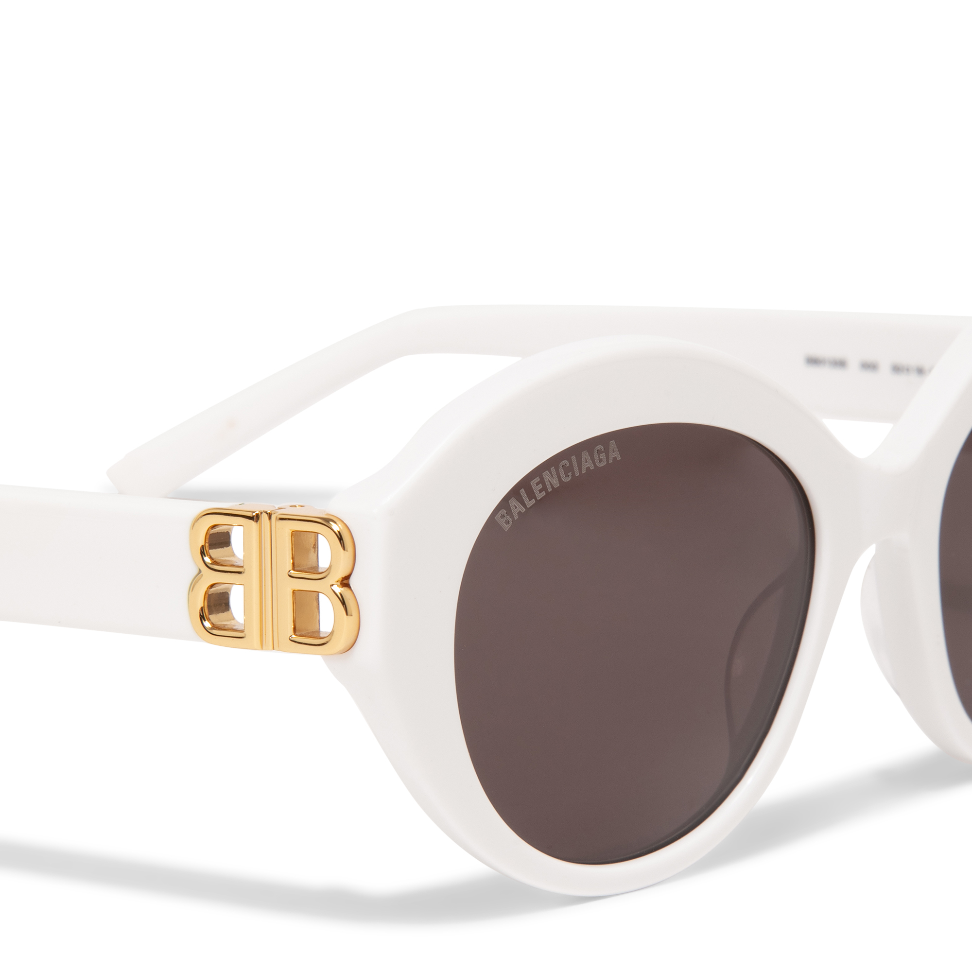 

Dynasty oval sunglasses, White