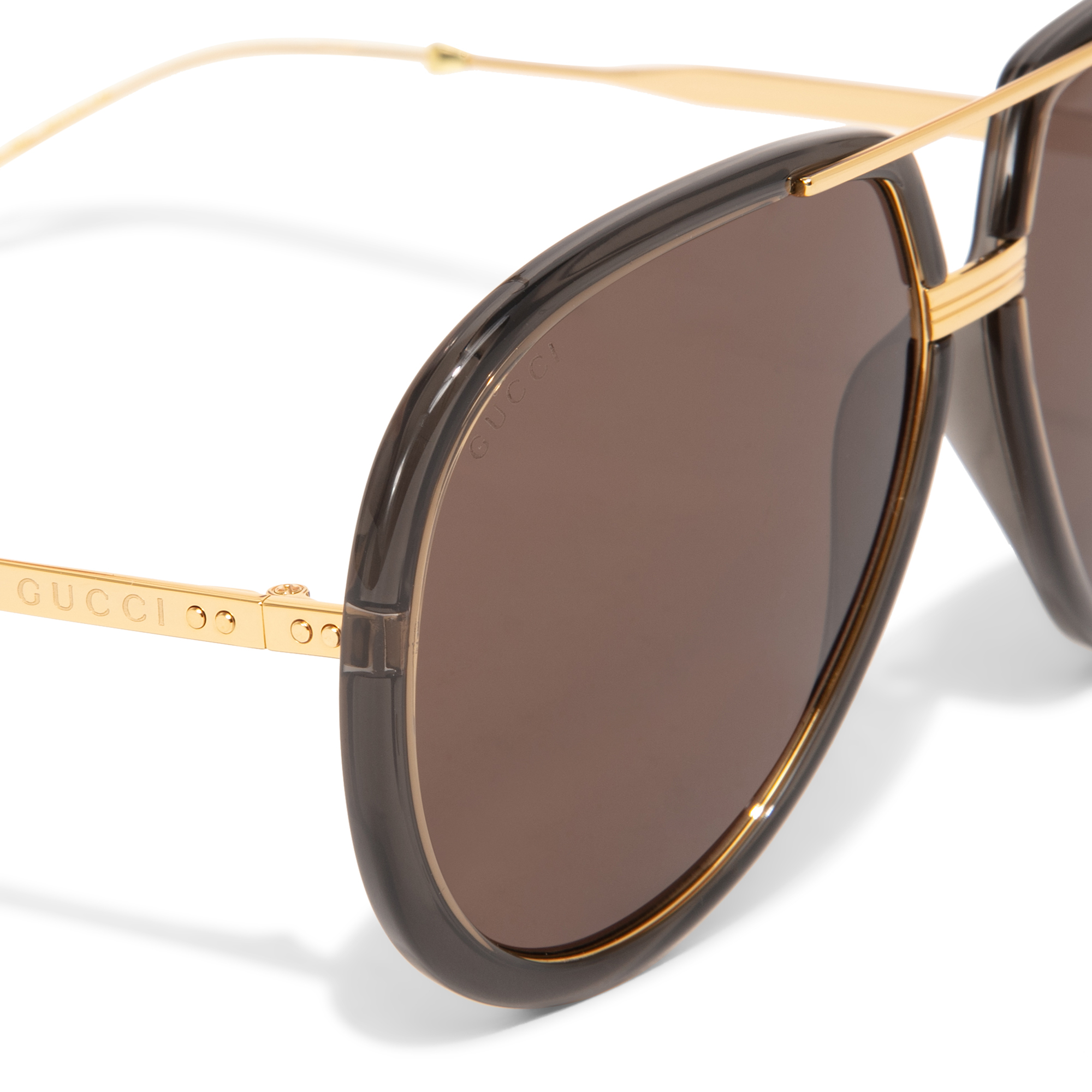 

Aviator sunglasses, Brown