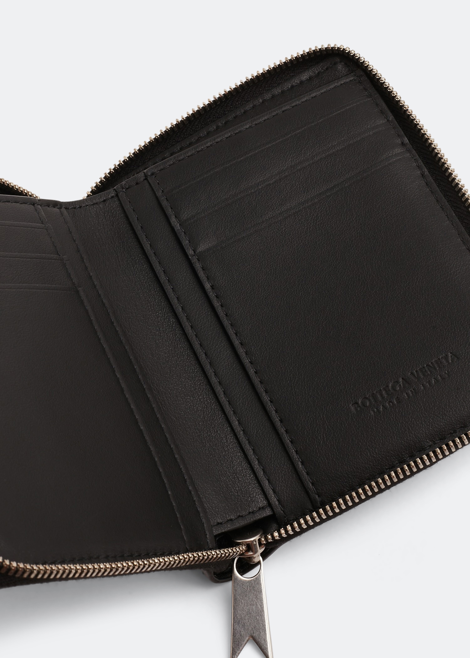 

Zip-around wallet, Black