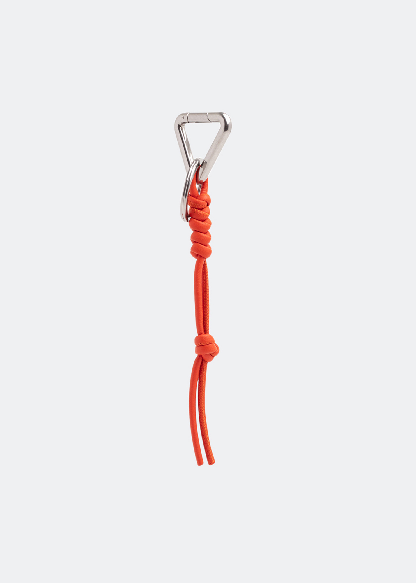 

Leather keyring, Orange