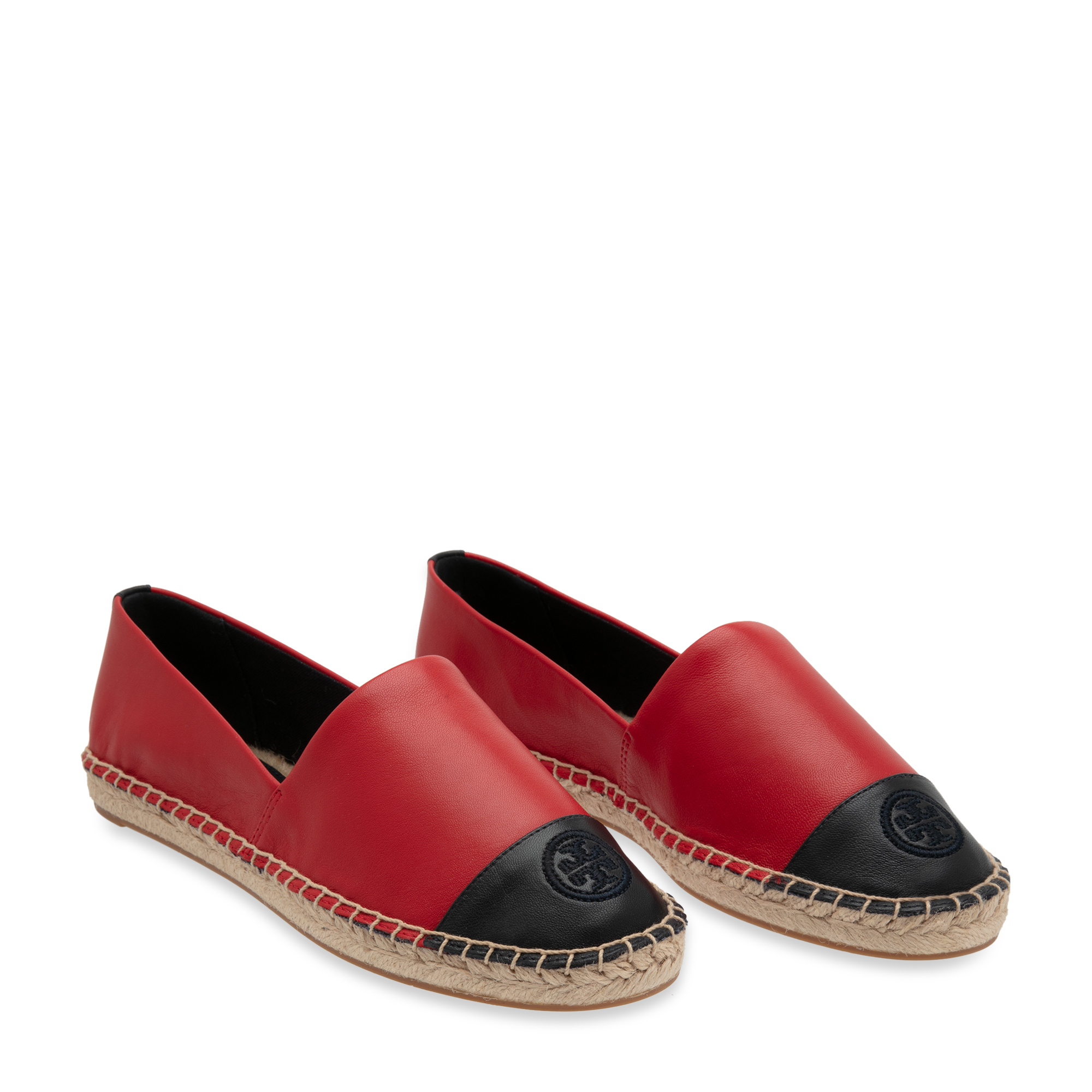 

Colour block espadrilles, Red