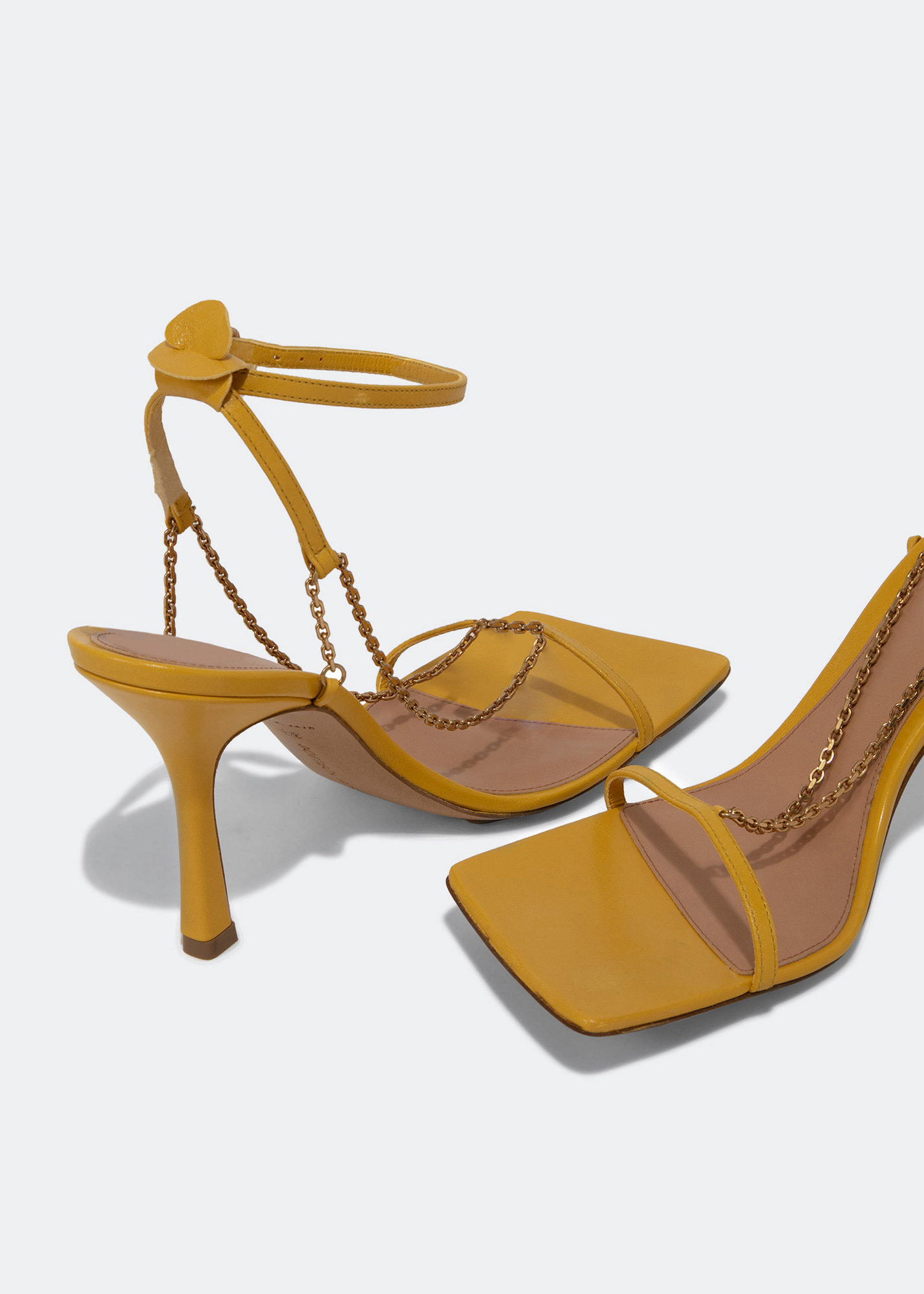 

Stretch sandals, Yellow