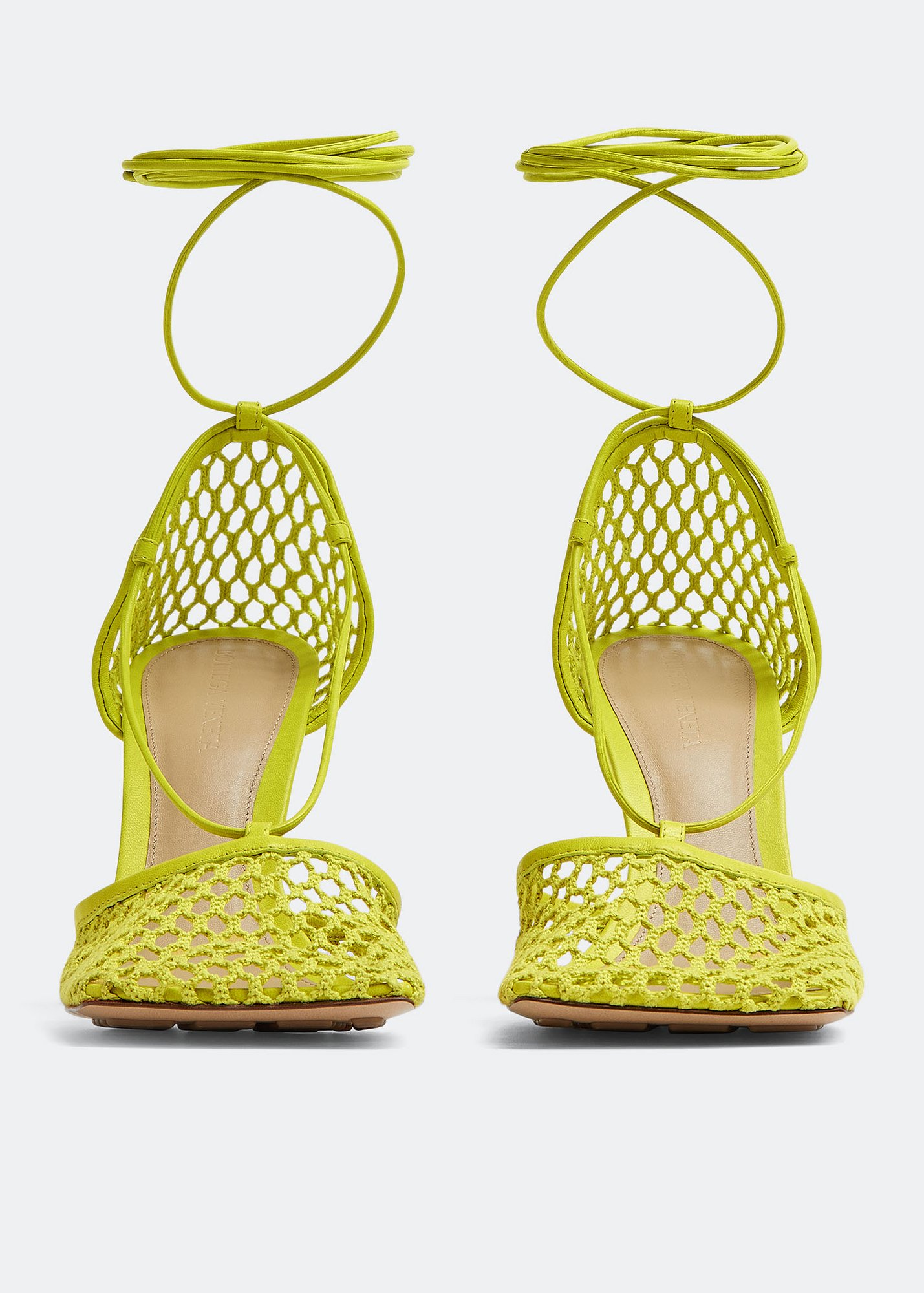 

Stretch sandals, Green