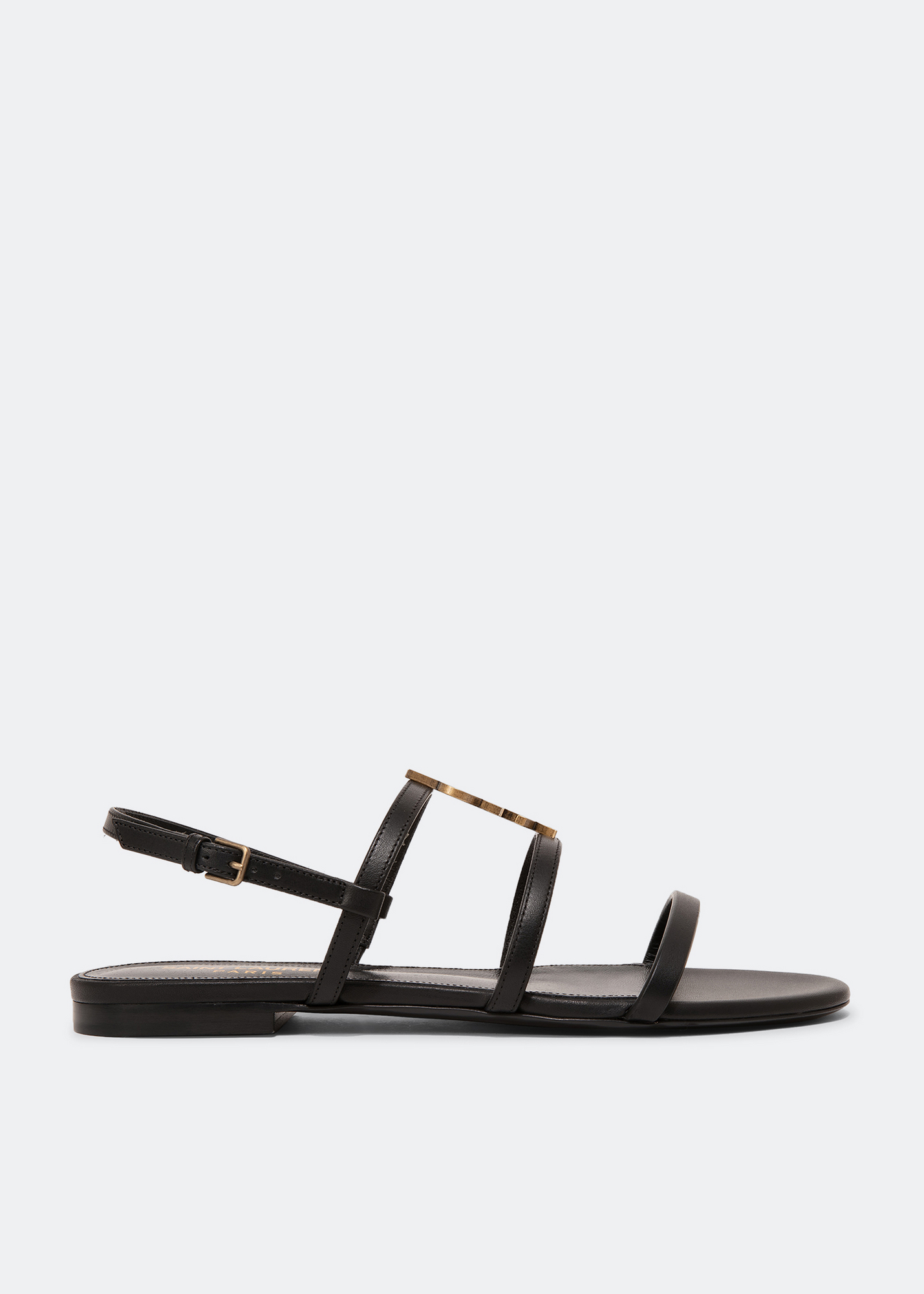 

Cassandra flat sandals, Black