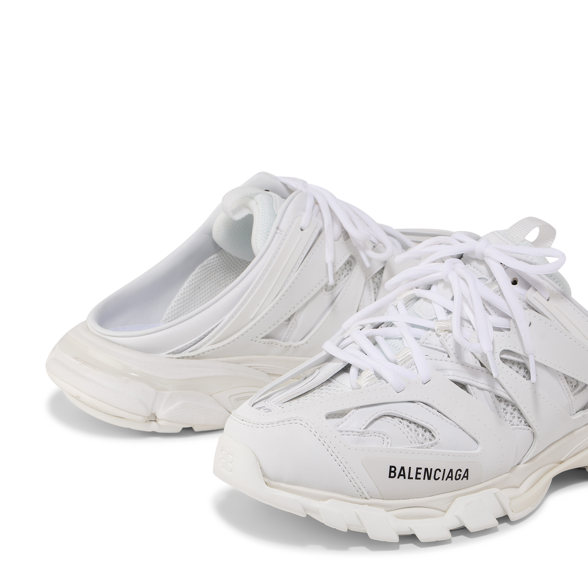 

Track mules, White