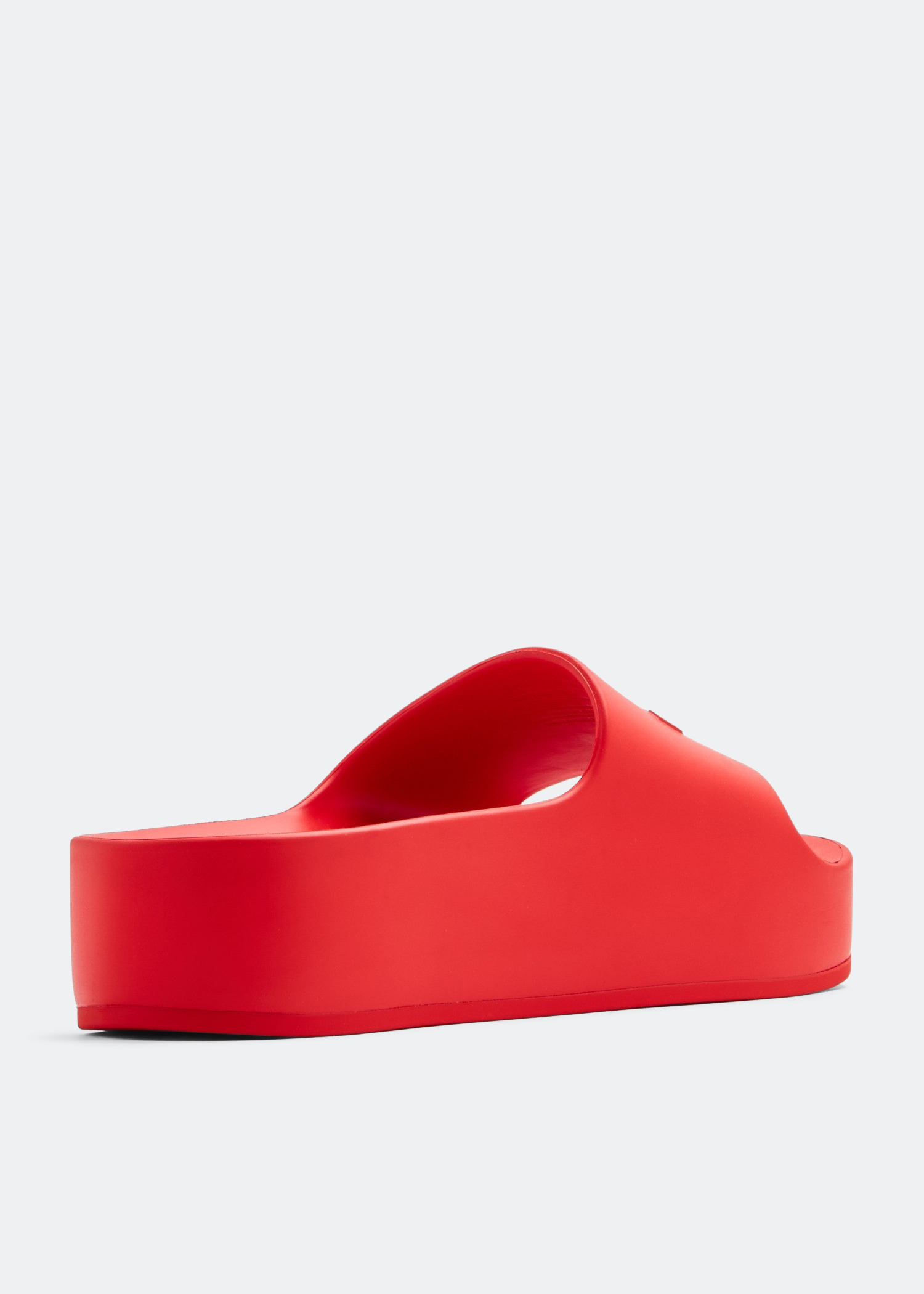 

Chunky platform slides, Red