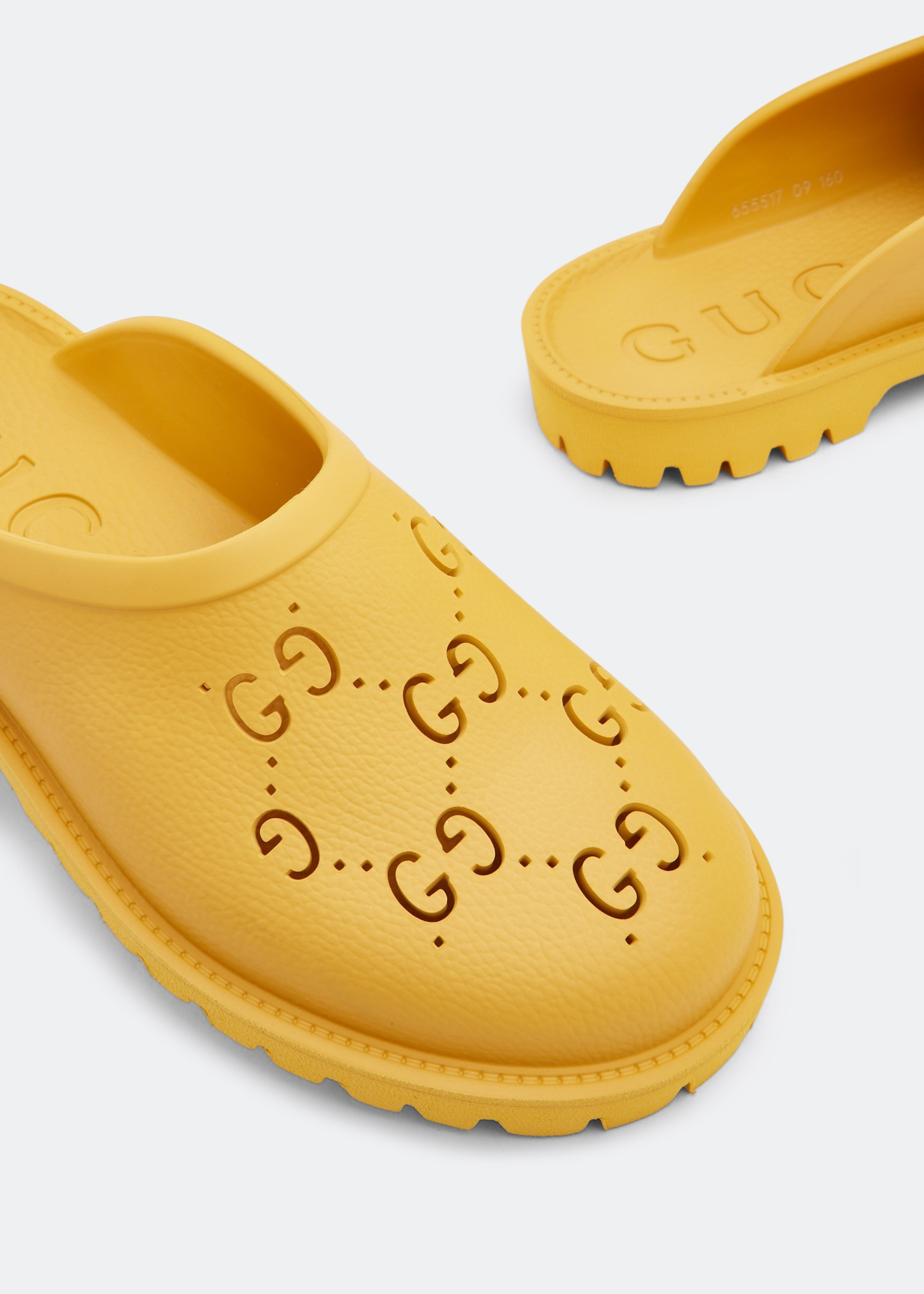 

GG slip-on sandals, Yellow