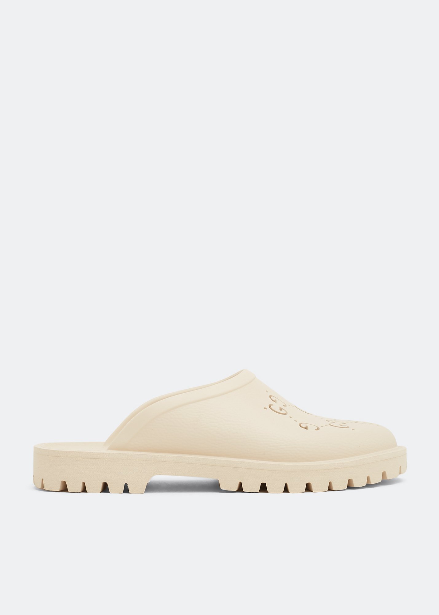 

Slip-on sandals, Beige