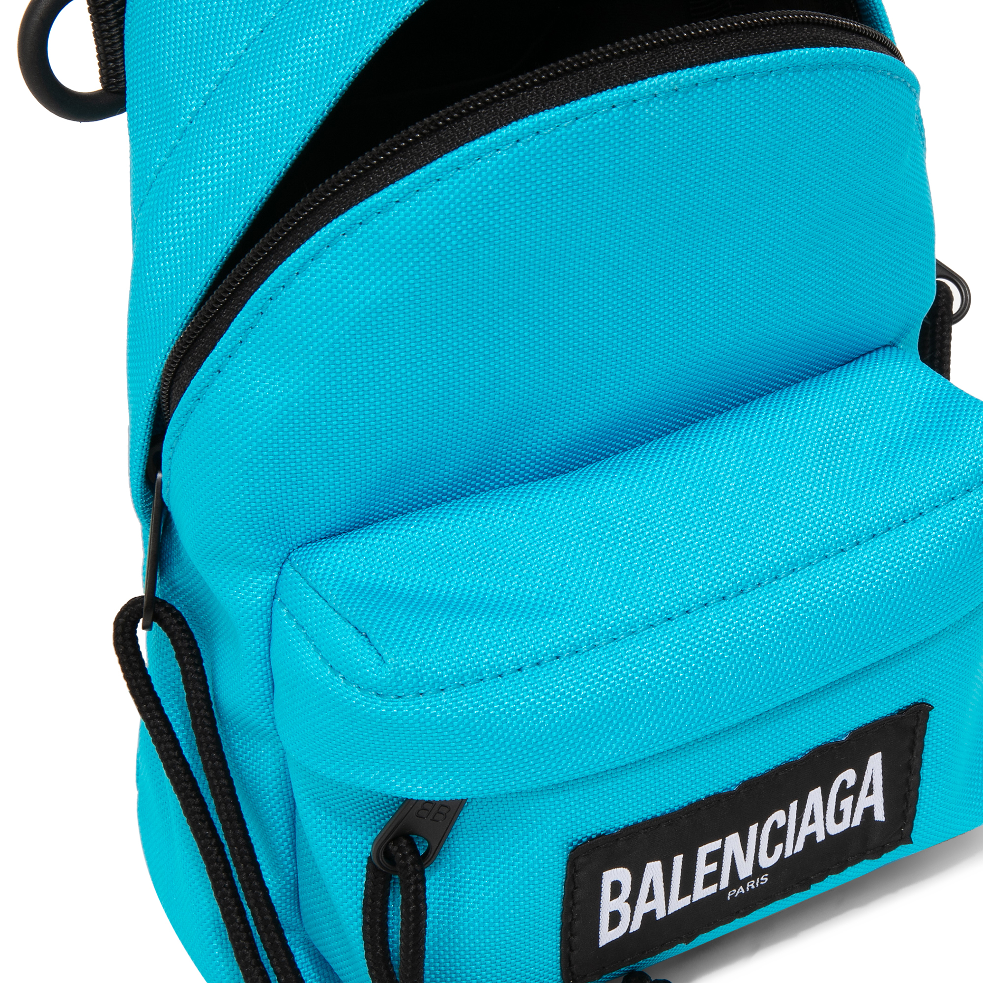 

Oversized mini backpack, Blue