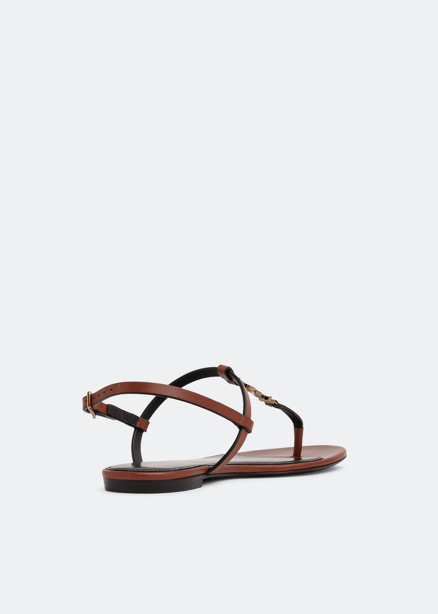 

Cassandra flat sandals, Brown