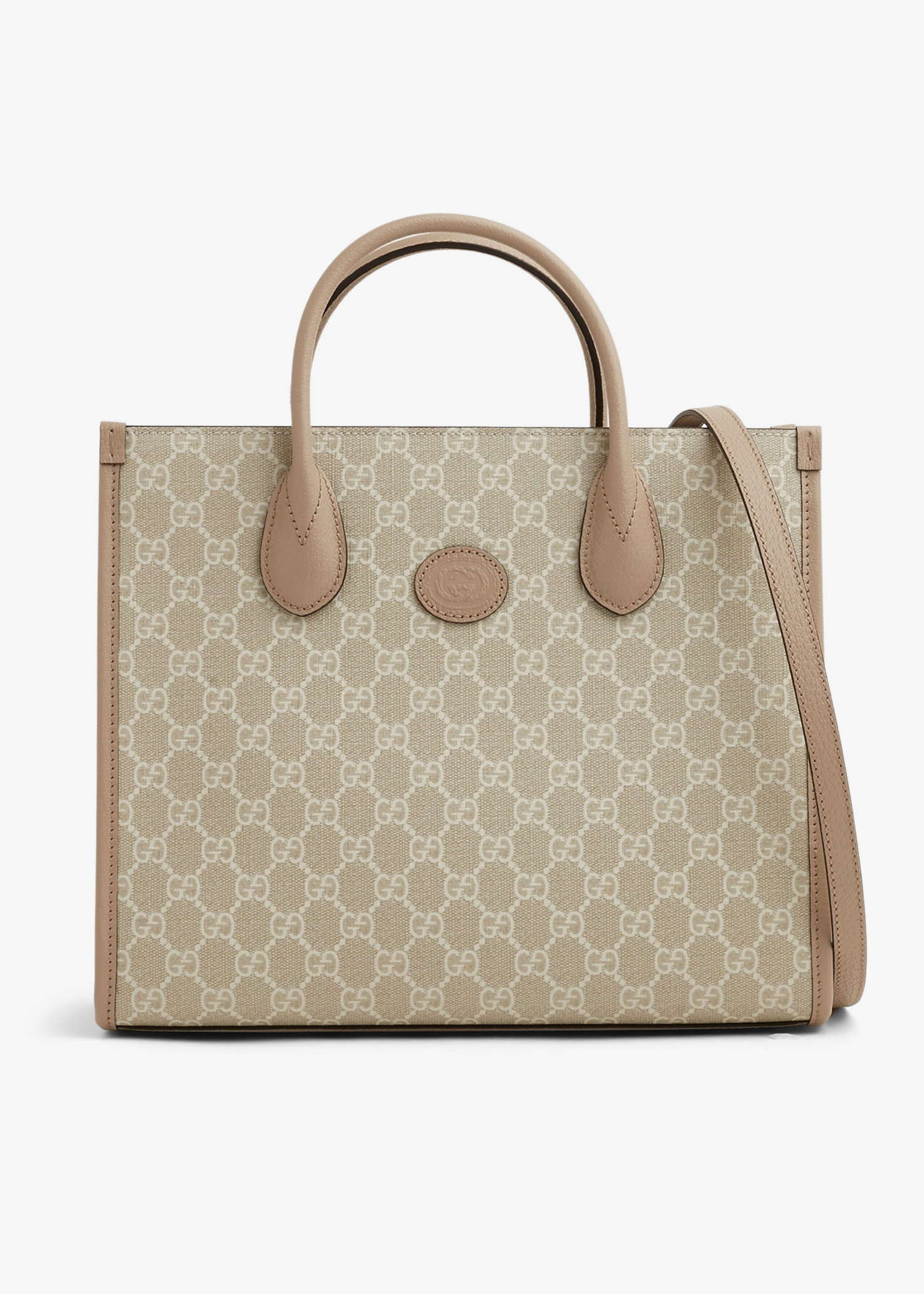 

GG small tote bag, Beige
