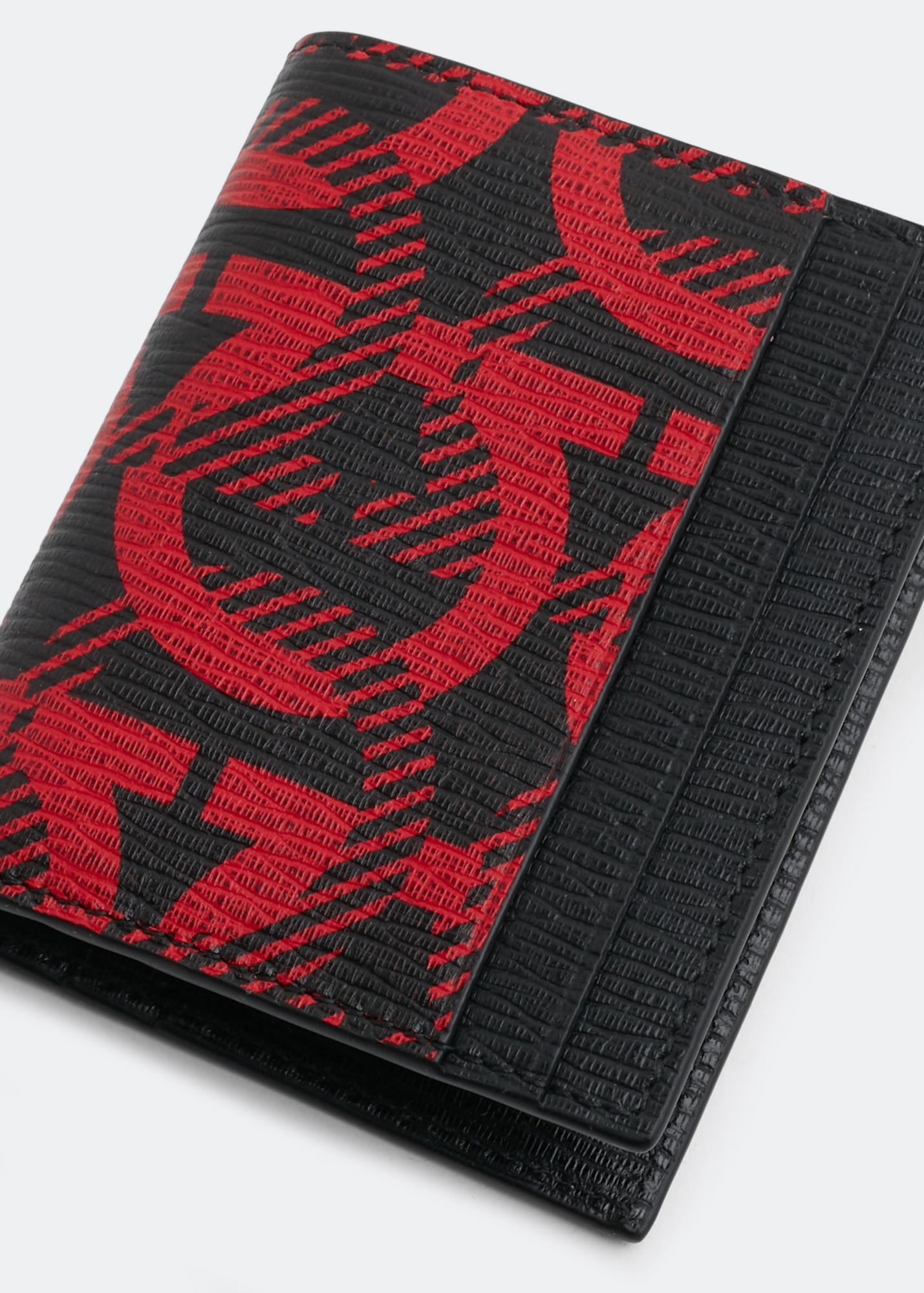 

Gancini card holder, Red