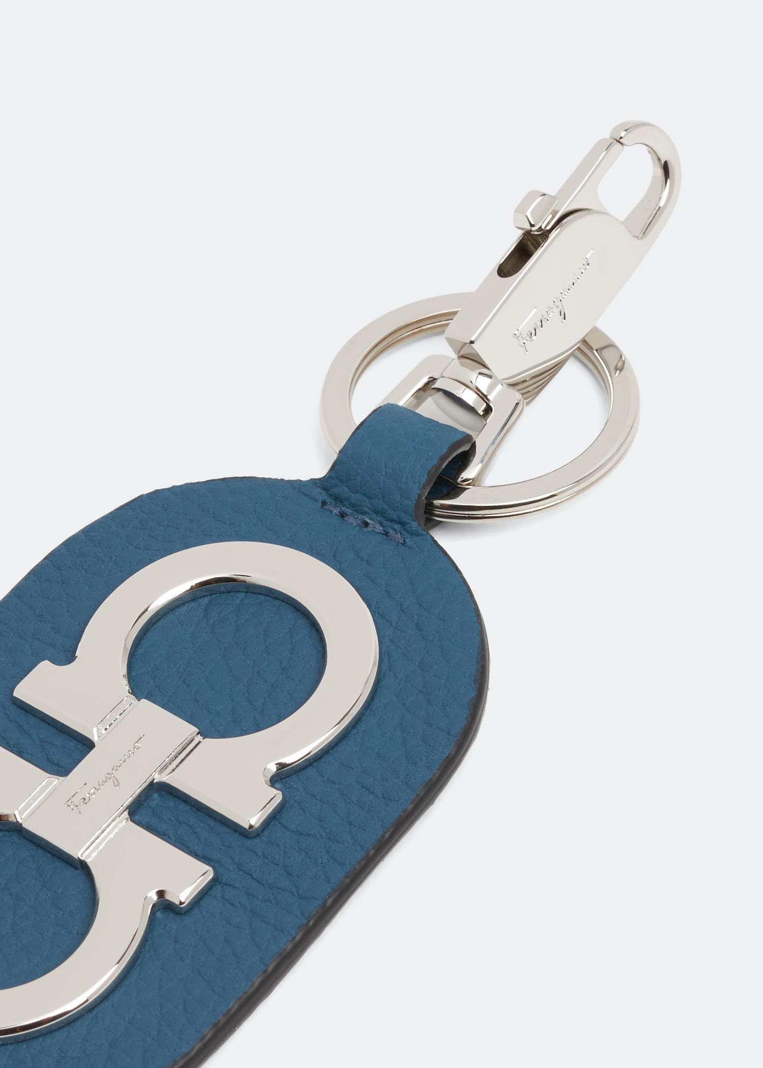 

Gancini key holder, Blue