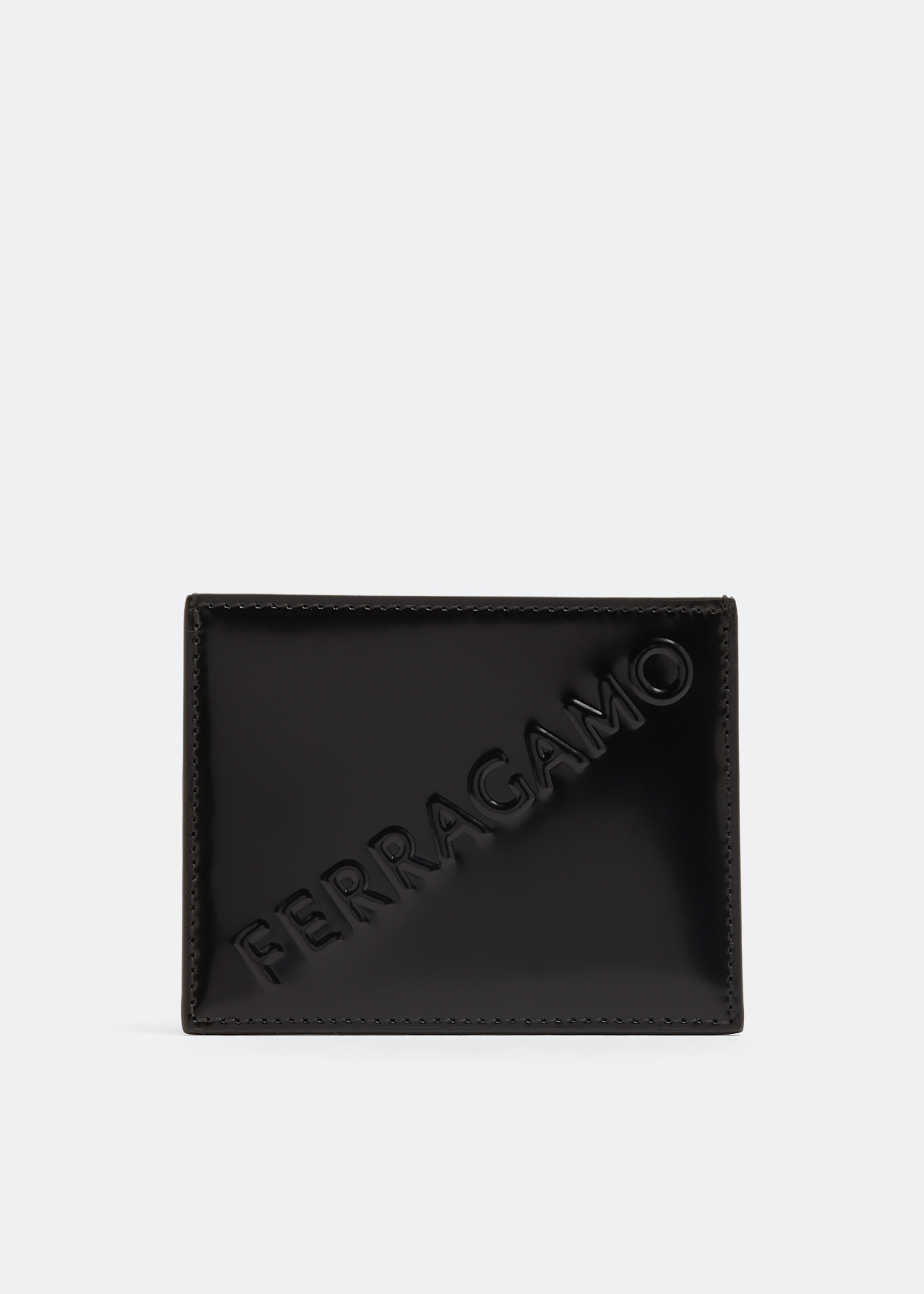 

Embossed cardholder, Black