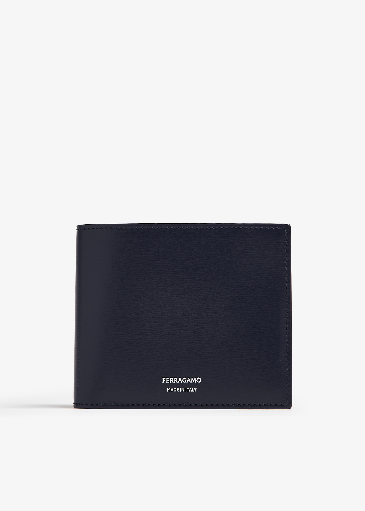 

Classic leather wallet, Navy