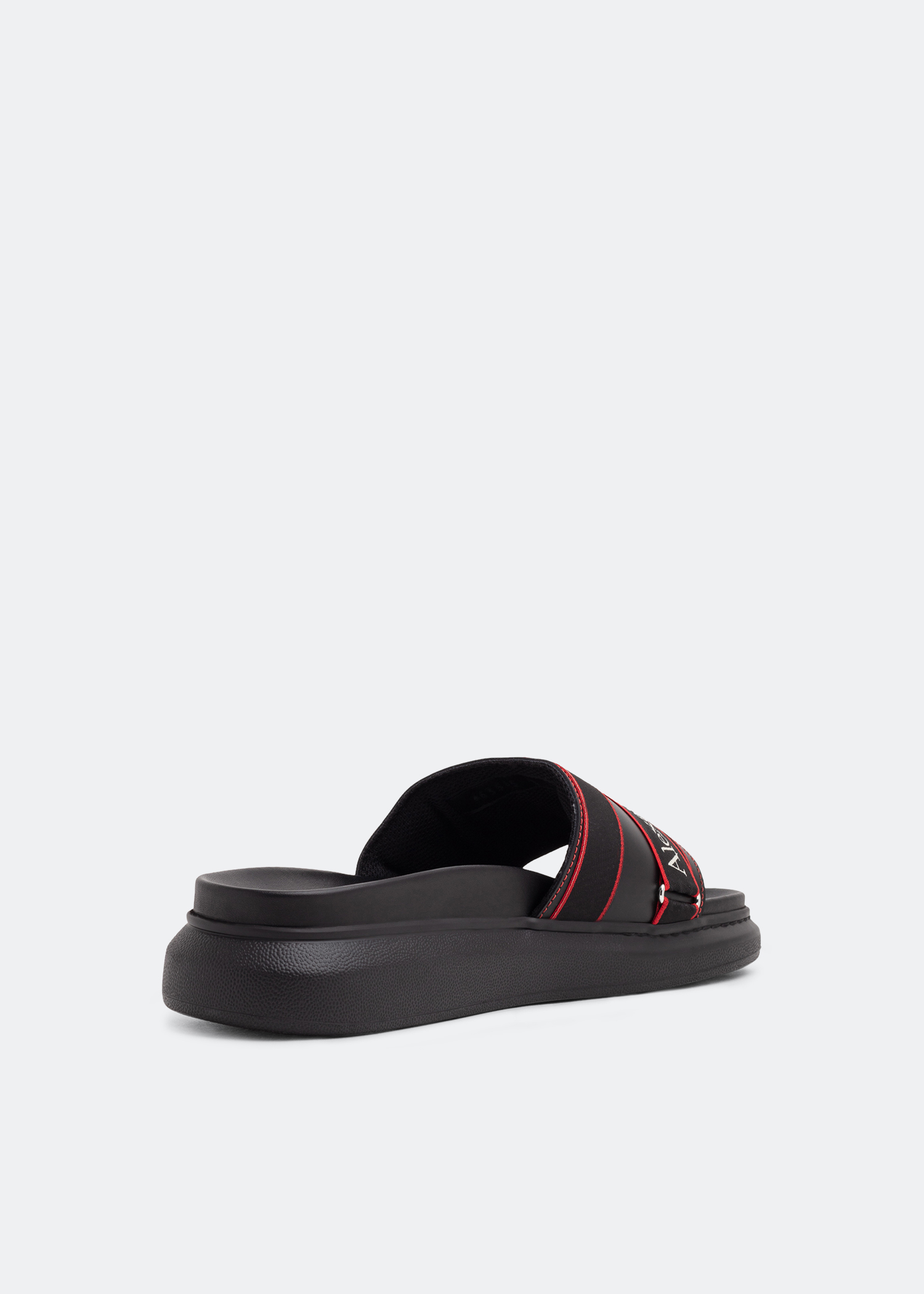 

Oversized Hybrid slides, Black