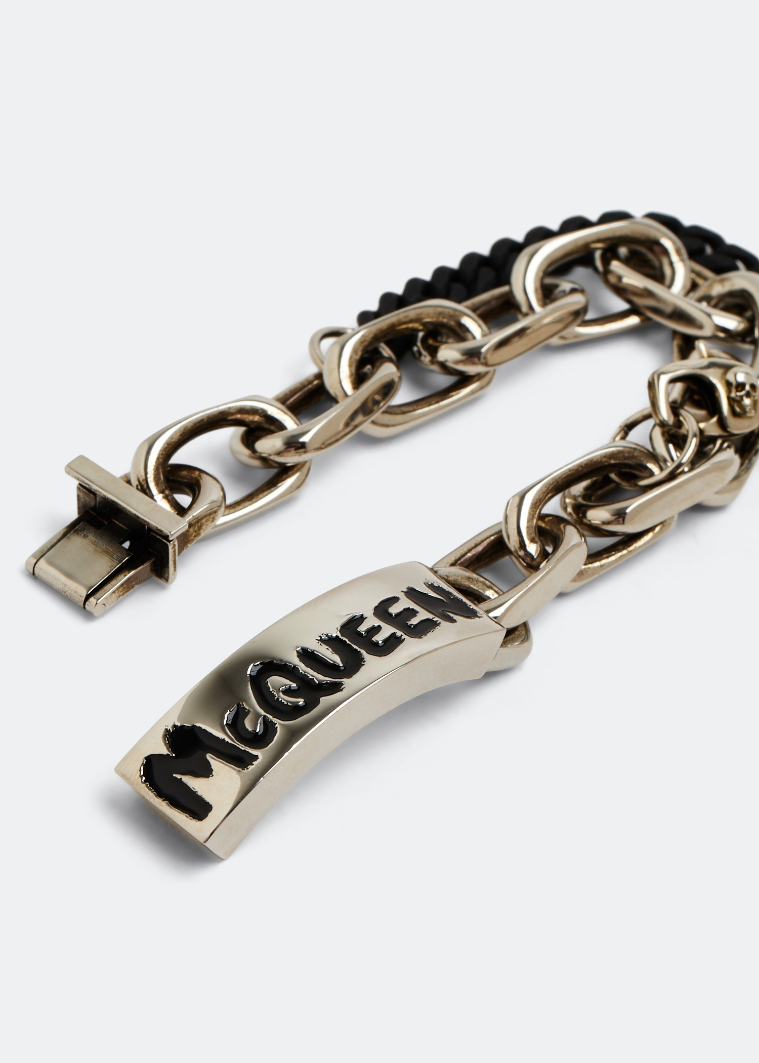 

McQueen Graffiti bracelet, Silver