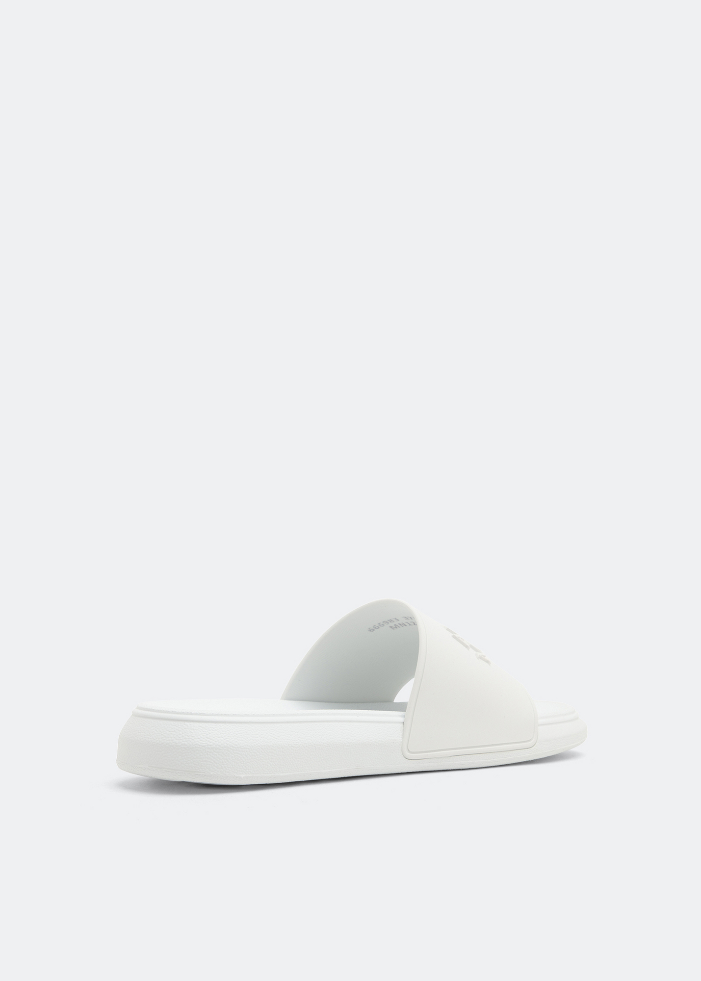 

Logo pool slides, White