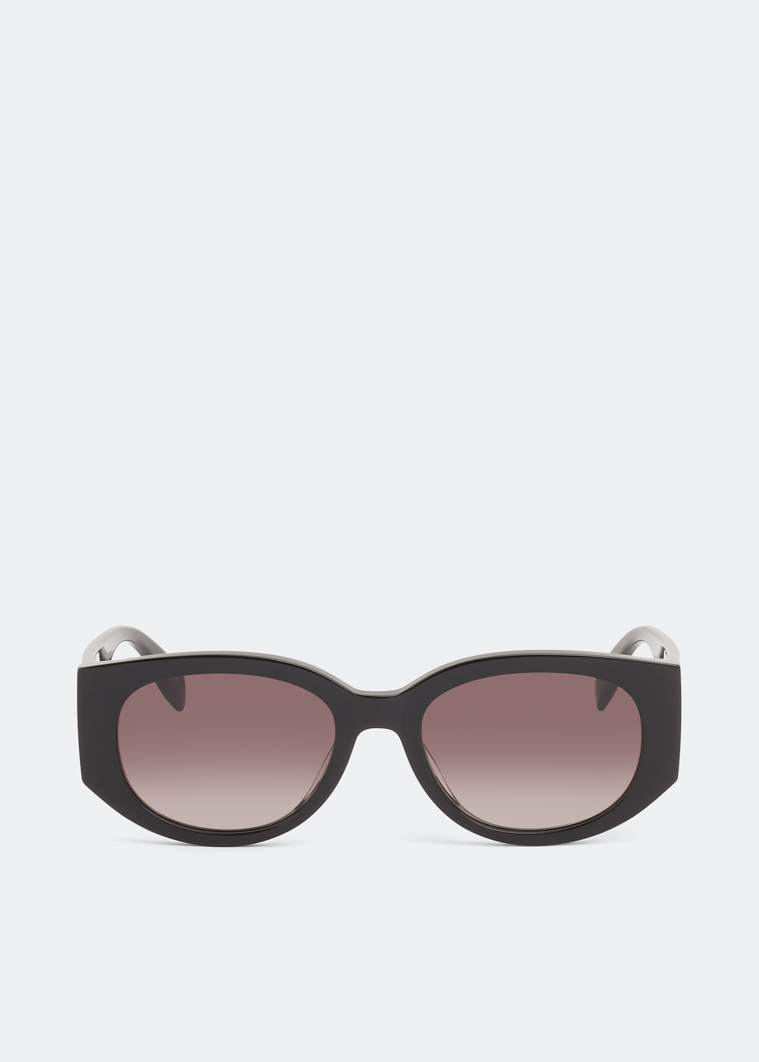 Mcqueen Graffiti sunglasses, Black