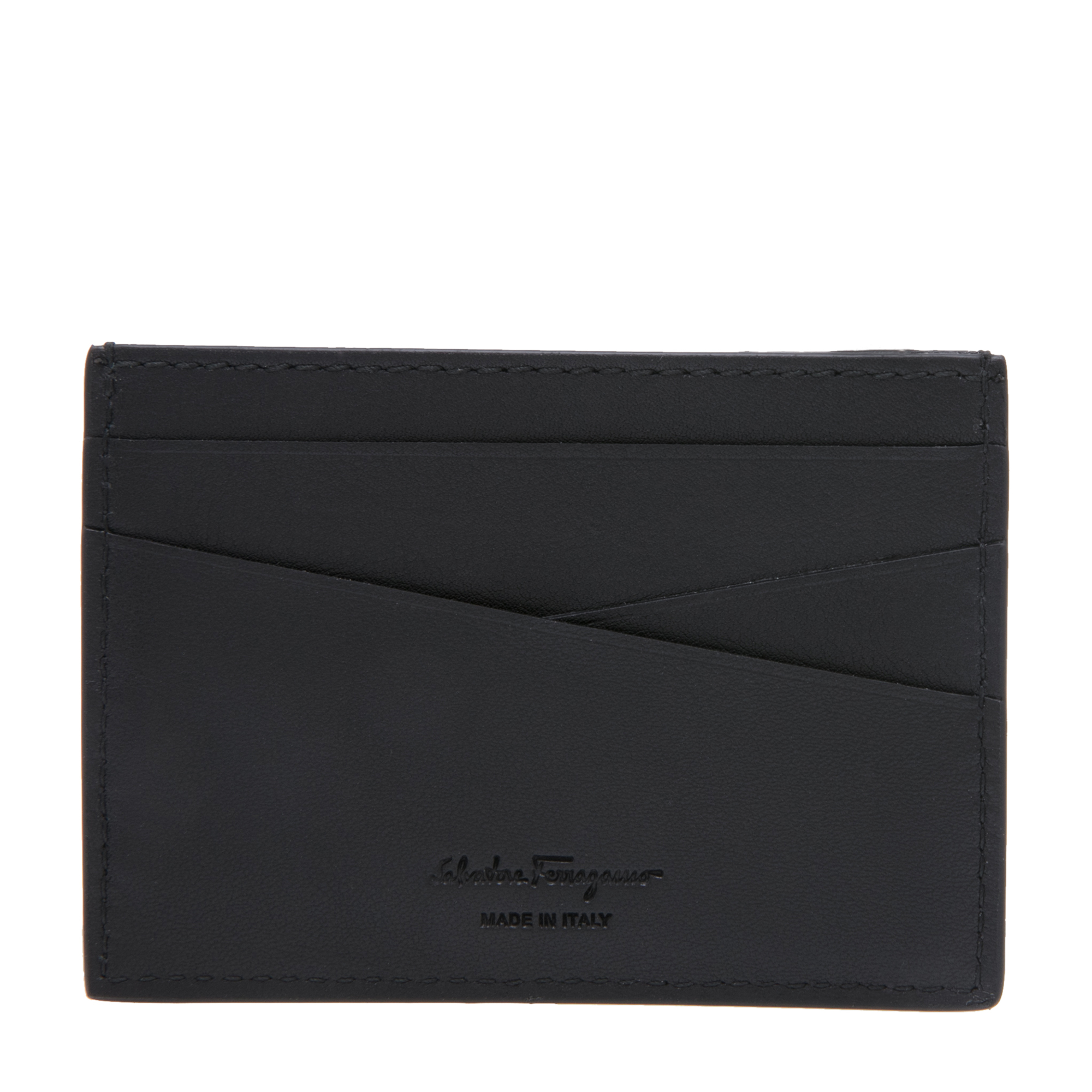 

Gancini card holder, Black