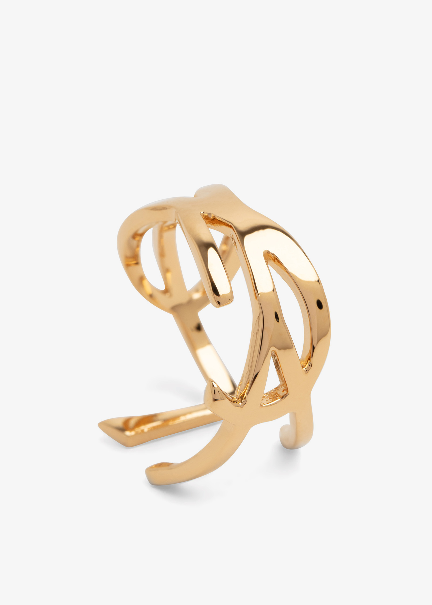 

Opyum twist ring, Gold