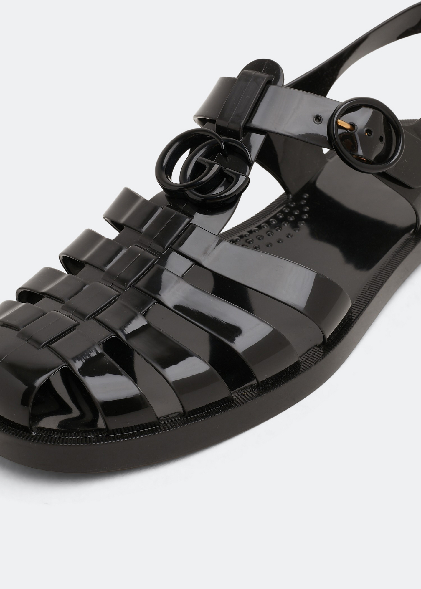 

Double G sandals, Black