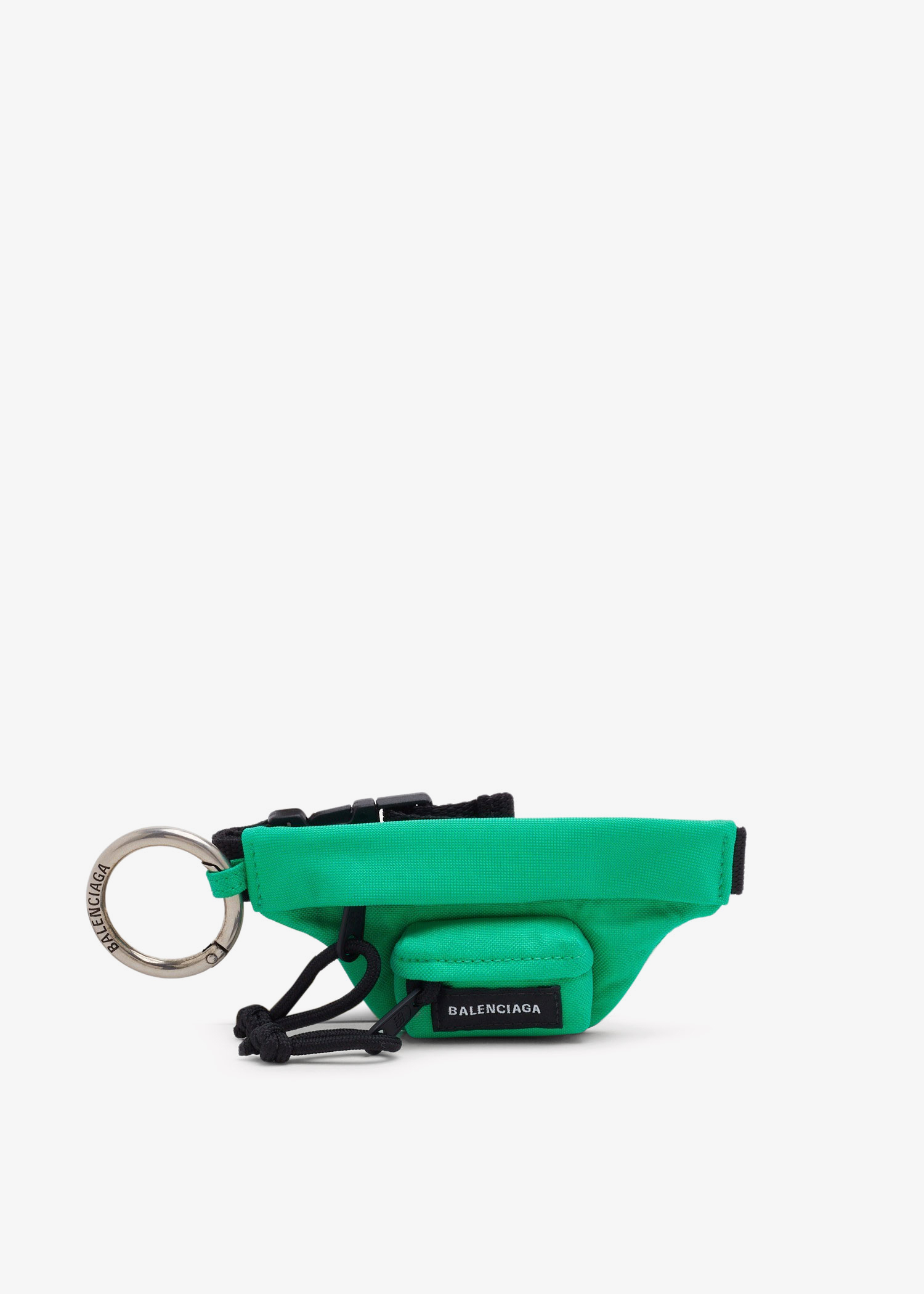 

Micro beltpack bracelet keyring, Green