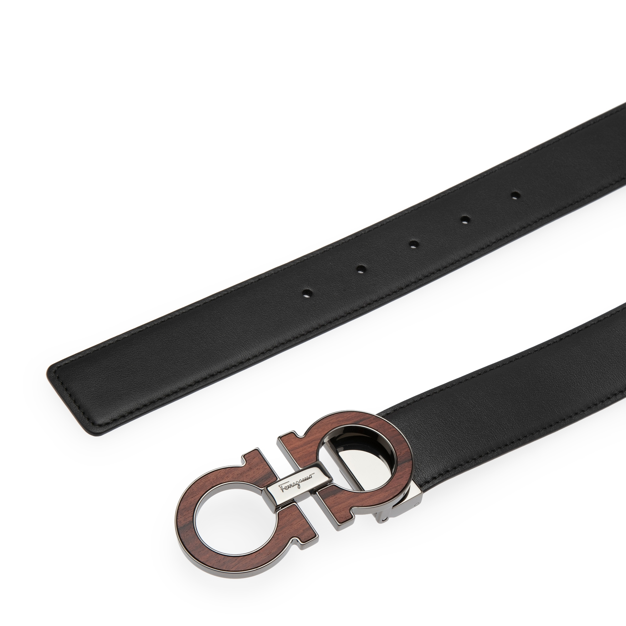 

Gancini belt, Black