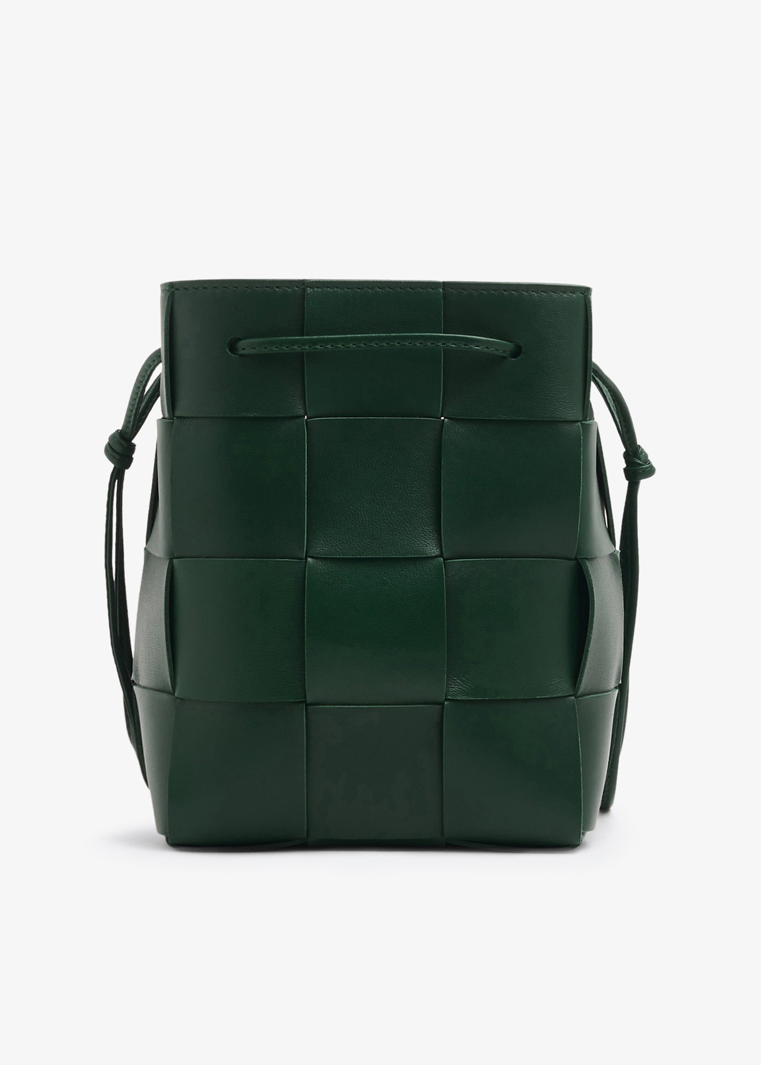 

Small Cassette bucket bag, Green