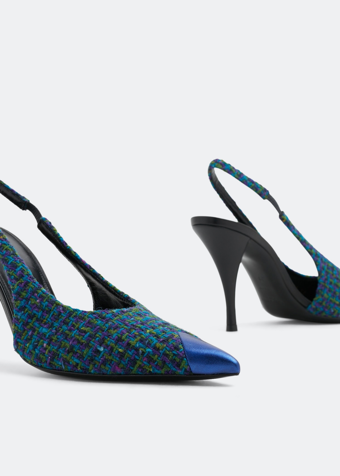 

Vesper slingback pumps, Blue