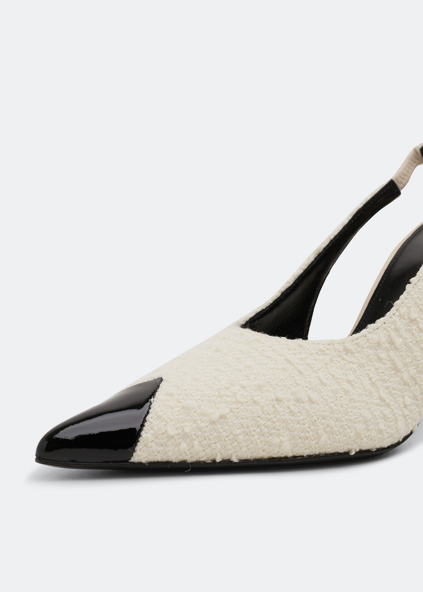 

Vesper slingback pumps, White