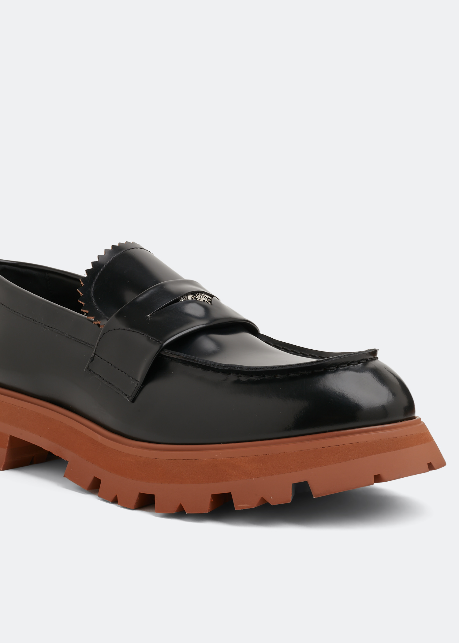 

Wander leather loafers, Black