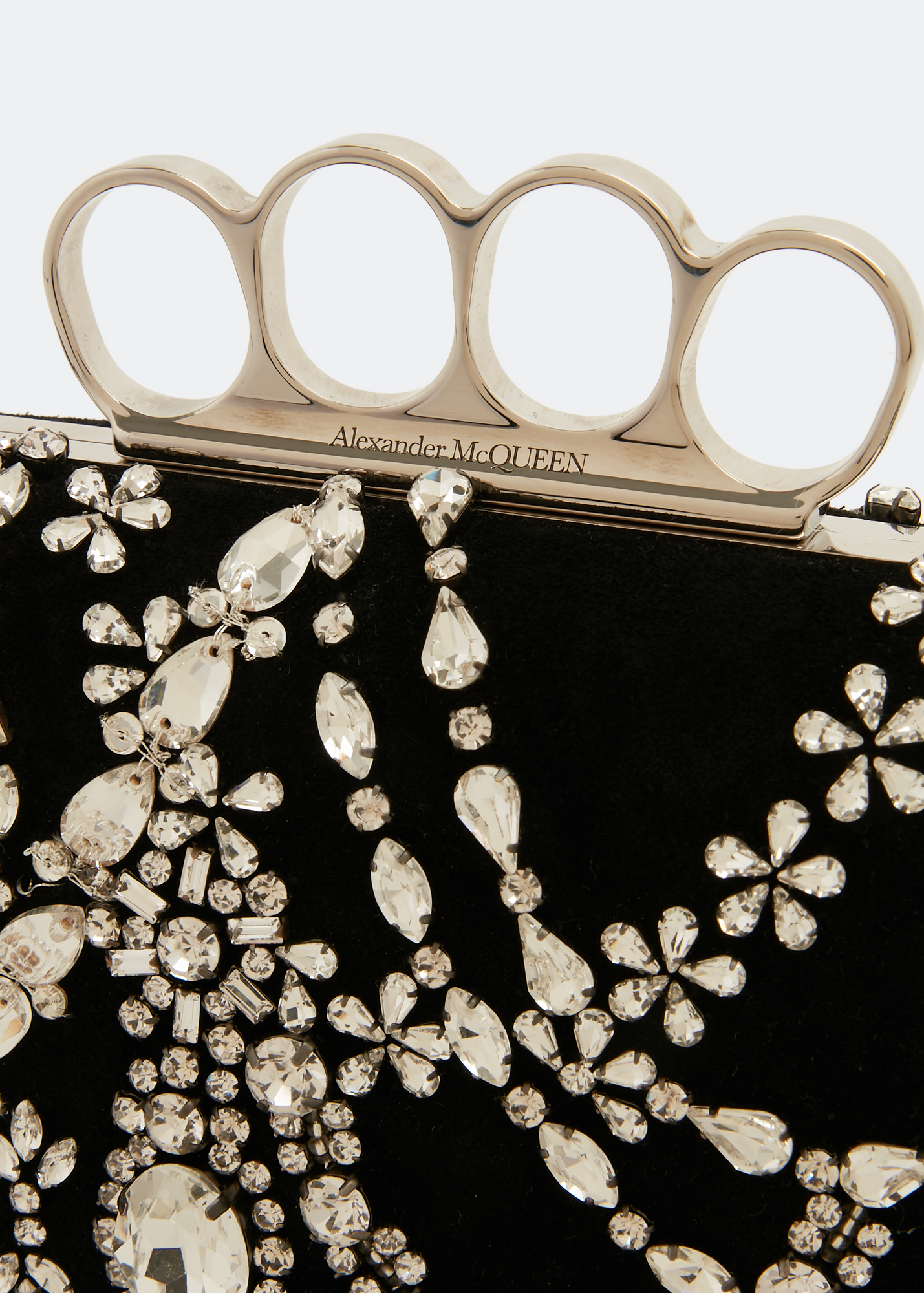 

Four-ring clutch, Black