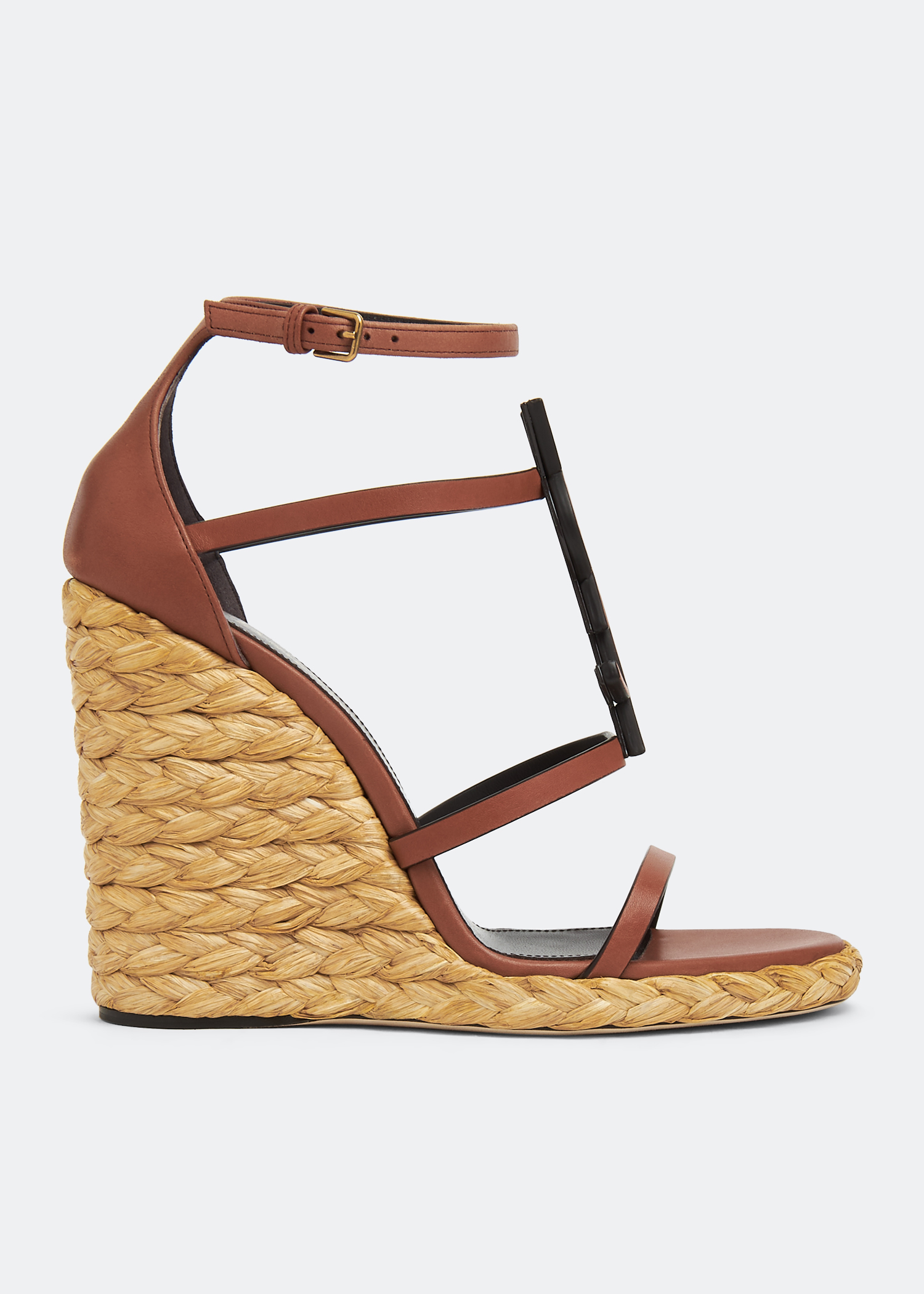 

Cassandra wedge espadrilles, Brown